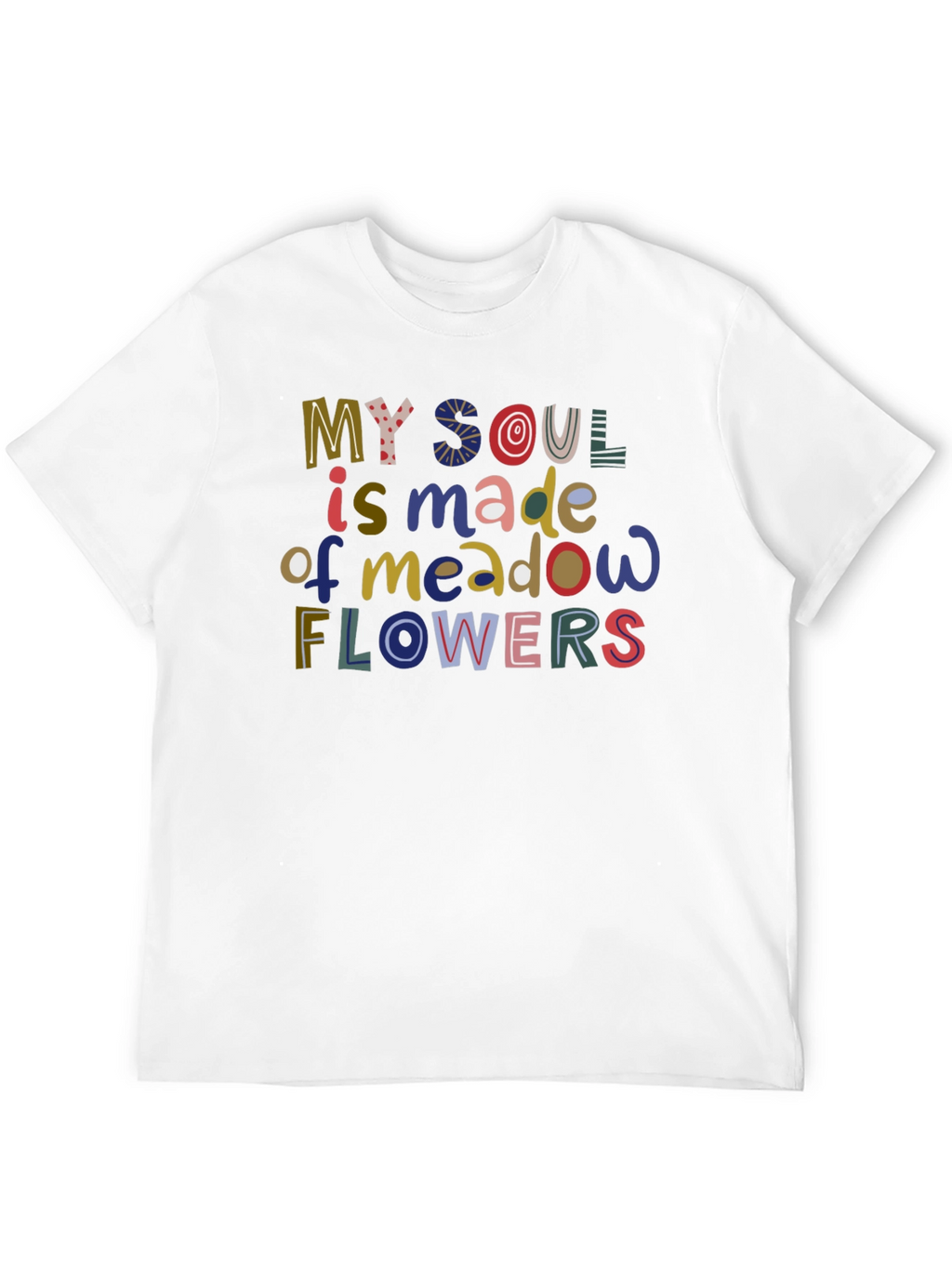 My Soul Meadow Flowers Graphic T-Shirt