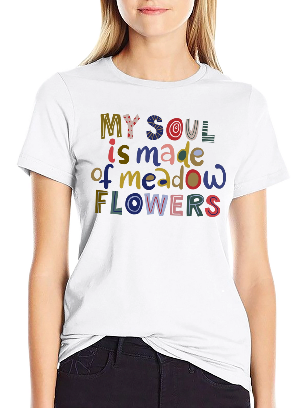 My Soul Meadow Flowers Graphic T-Shirt