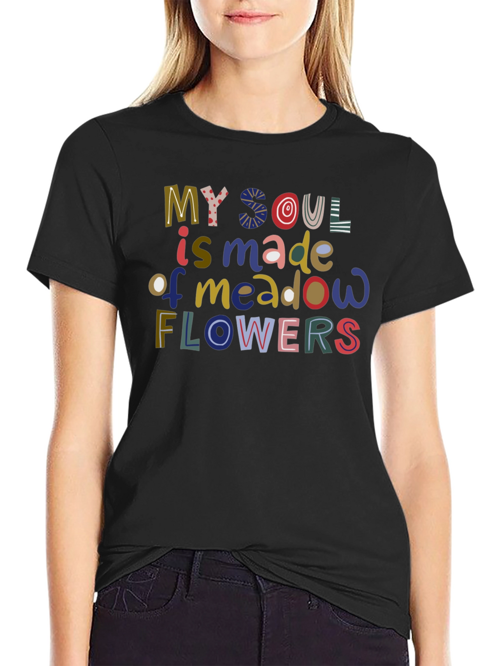 My Soul Meadow Flowers Graphic T-Shirt
