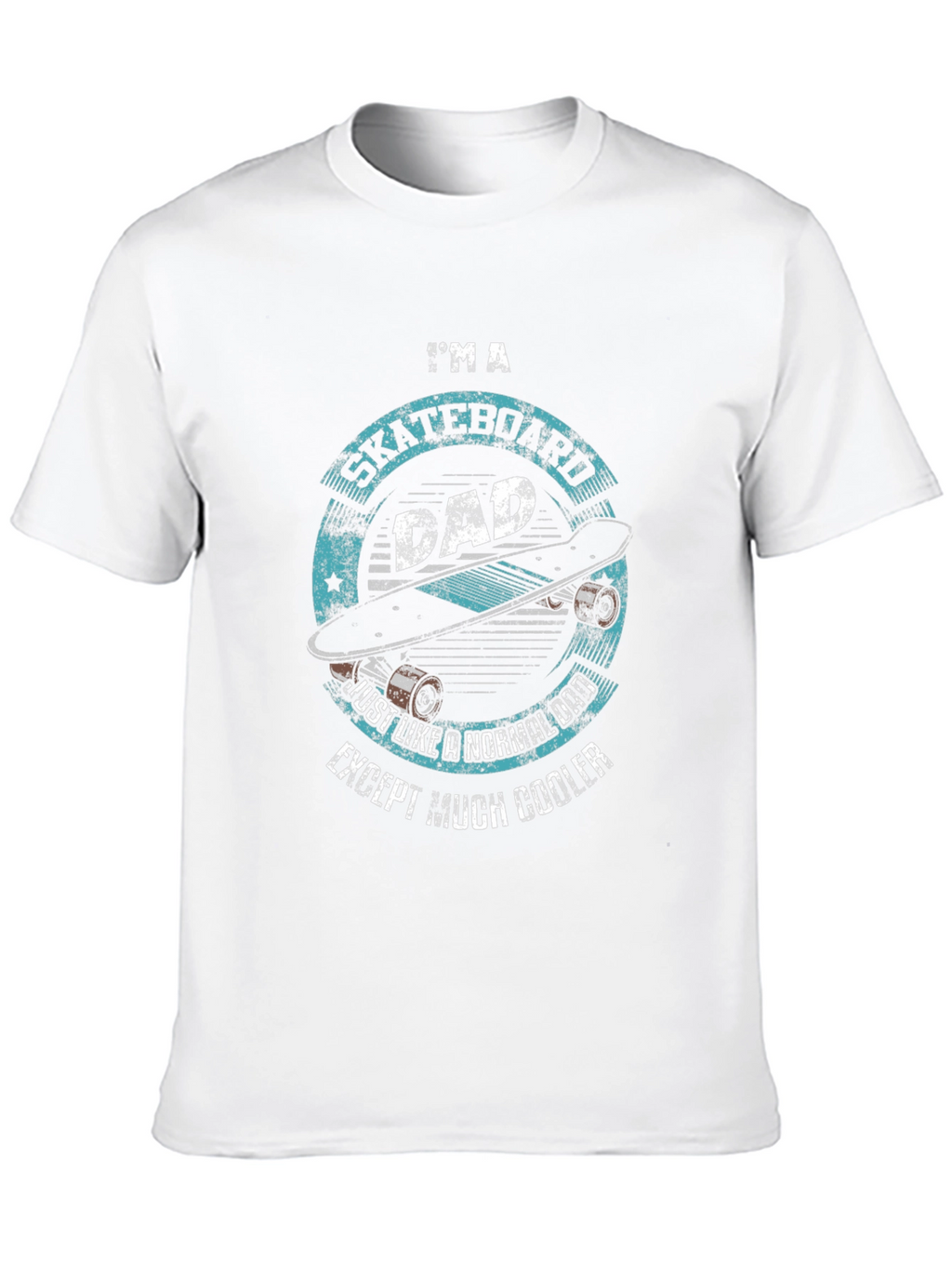 Skateboard Dad Graphic Tee - Cool & Comfortable