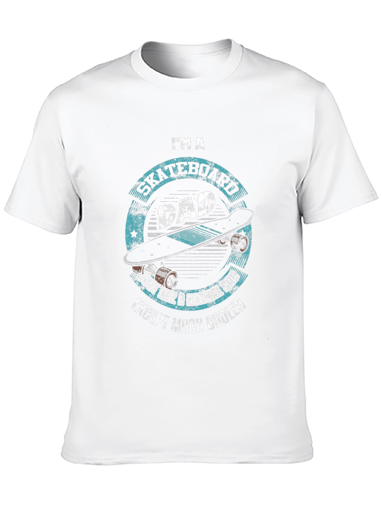 Skateboard Dad Graphic Tee - Cool & Comfortable