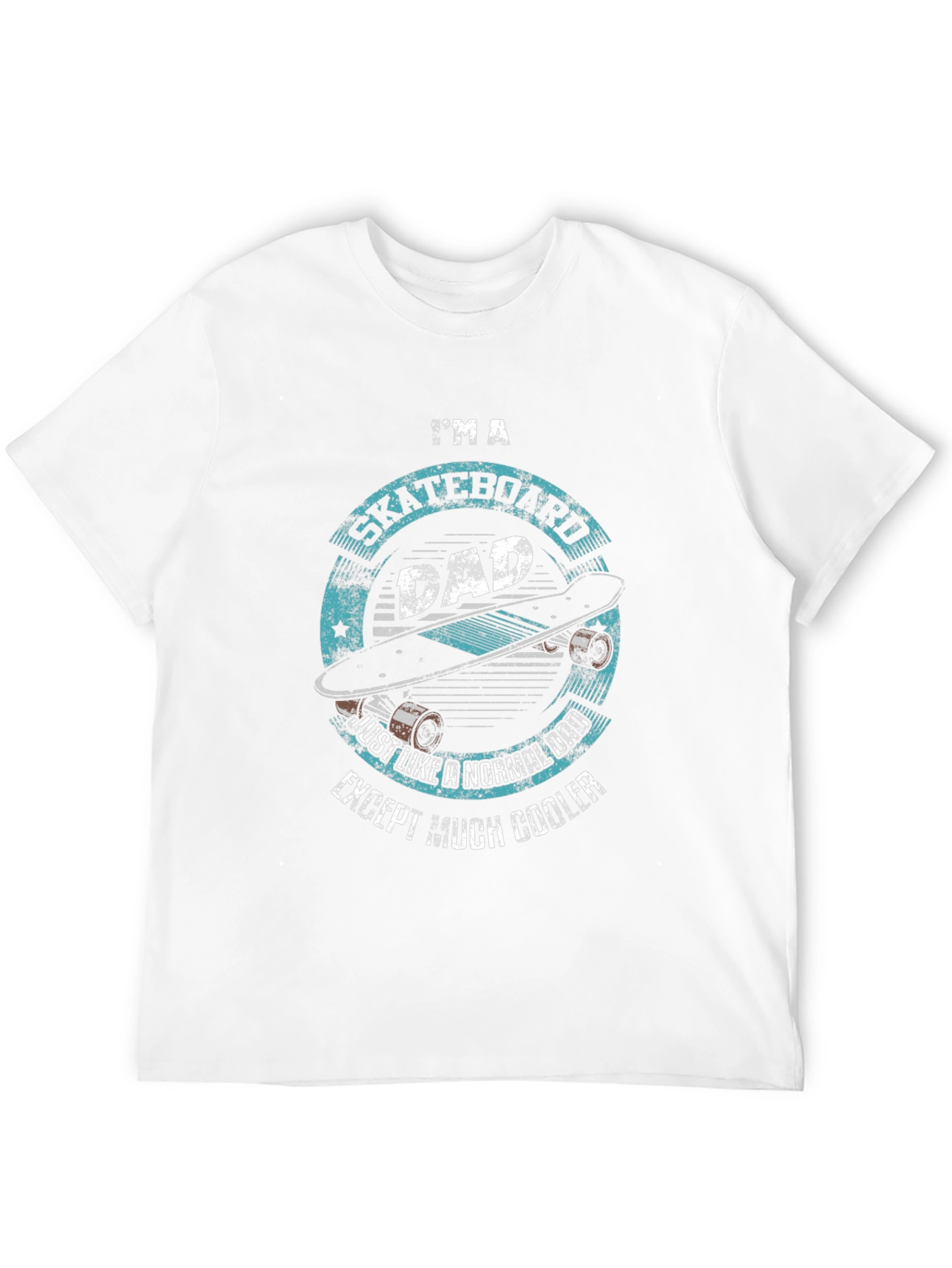Skateboard Dad Graphic Tee - Cool & Comfortable