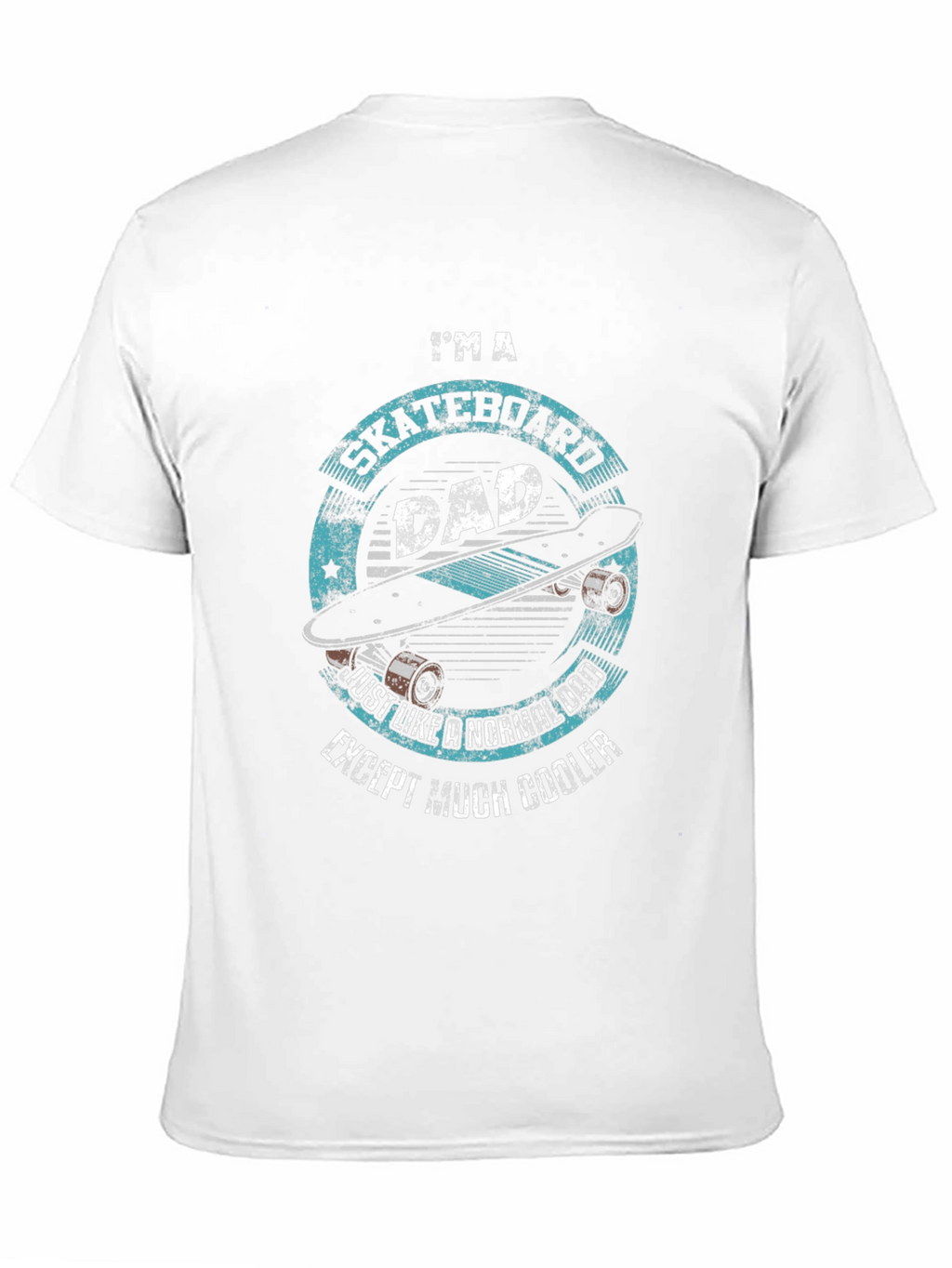 Skateboard Dad Graphic Tee - Cool & Comfortable