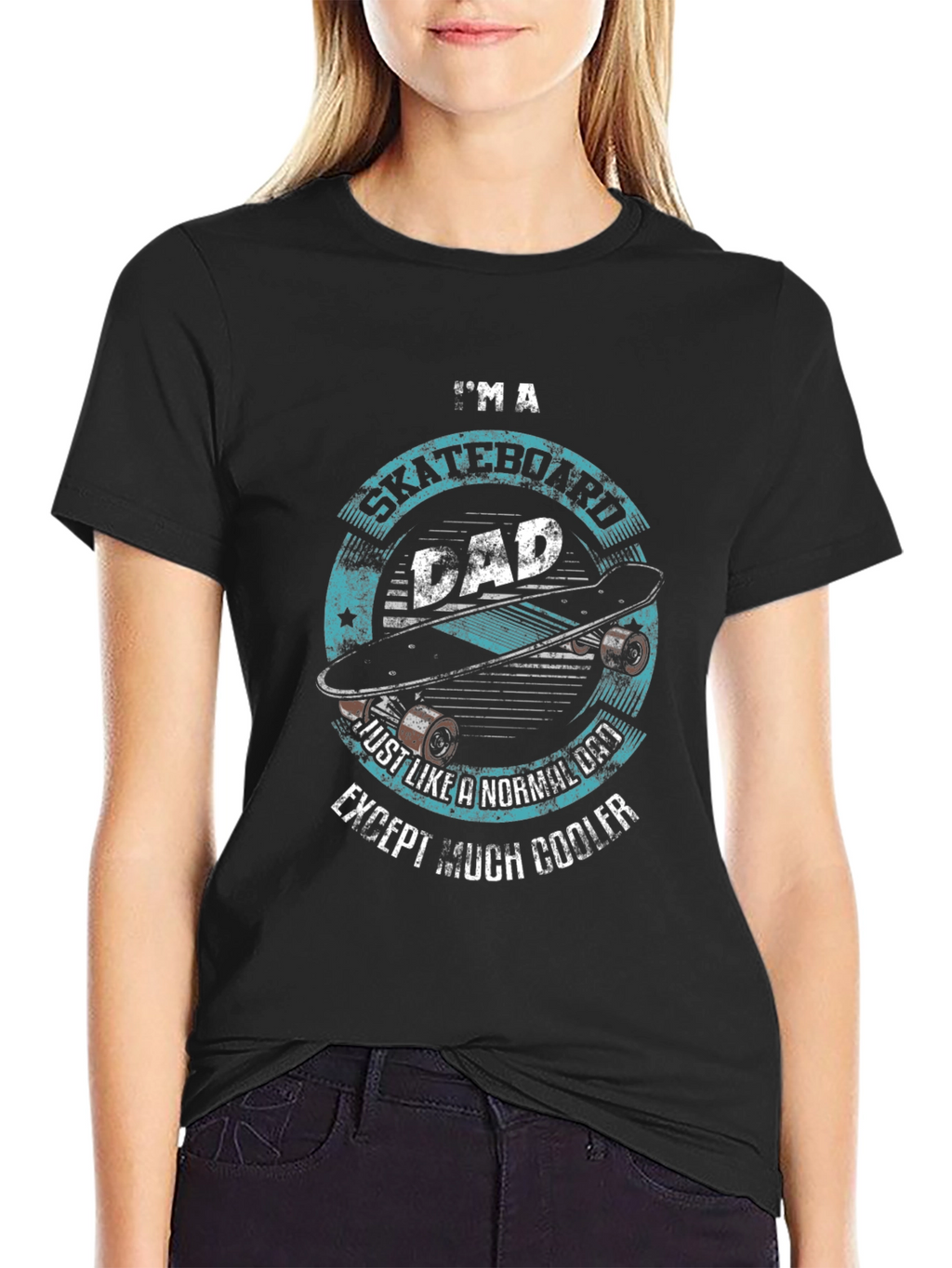 Skateboard Dad Graphic Tee - Cool & Comfortable