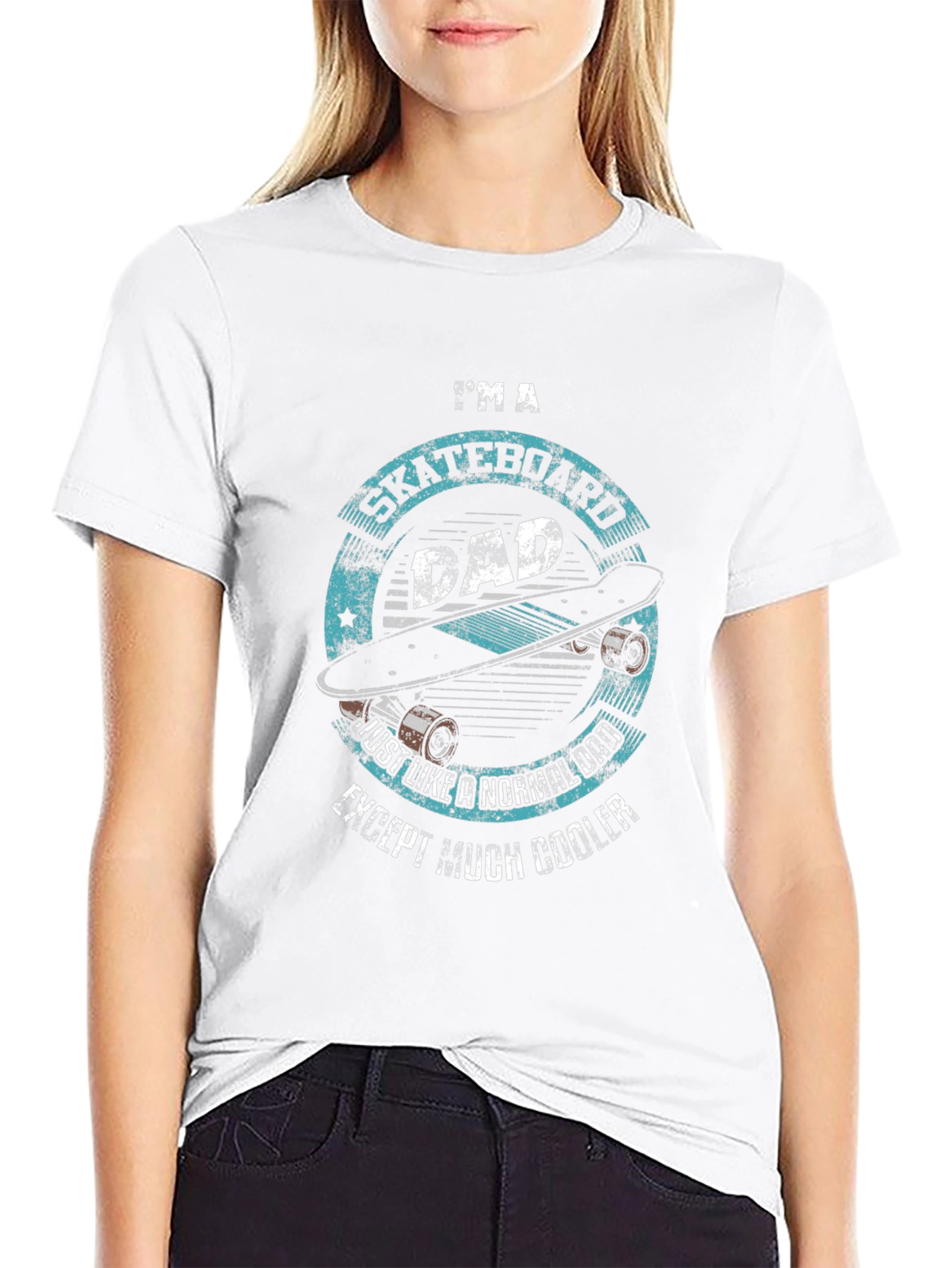 Skateboard Dad Graphic Tee - Cool & Comfortable