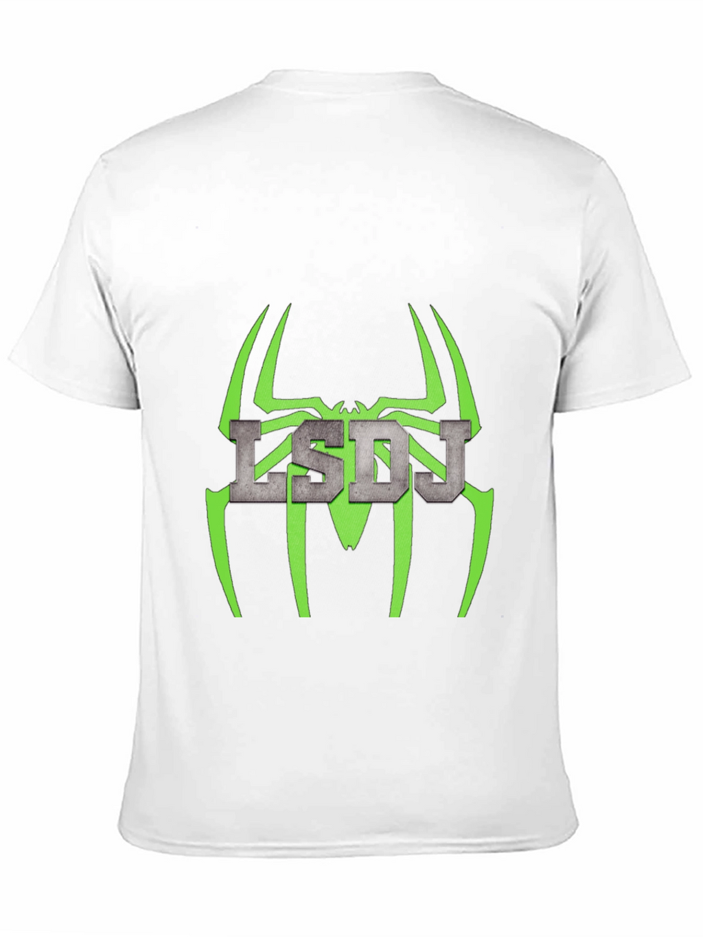 LSDJ Spider Graphic Black Tee - Gamer Style