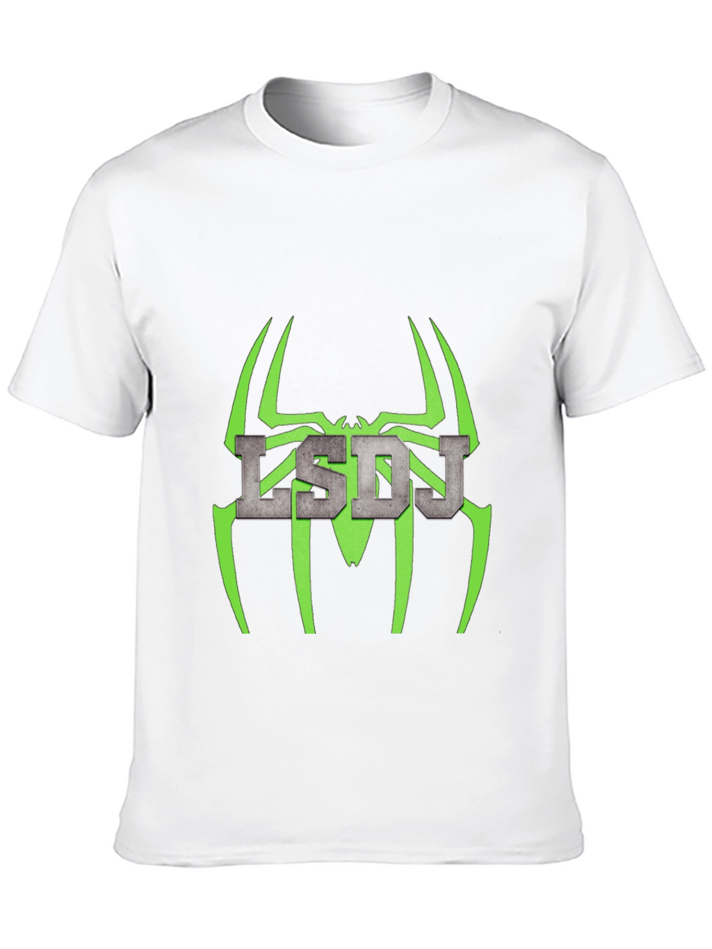 LSDJ Spider Graphic Black Tee - Gamer Style