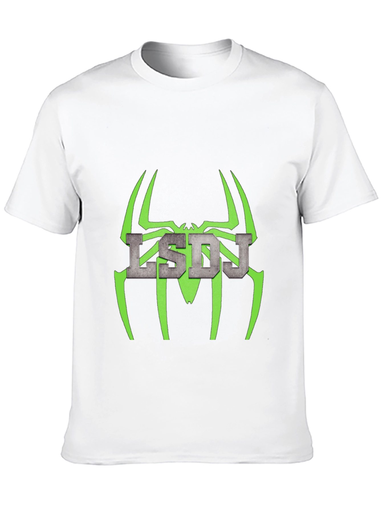 LSDJ Spider Graphic Black Tee - Gamer Style