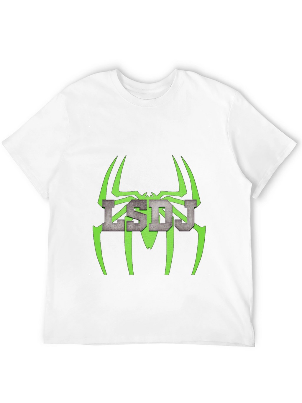 LSDJ Spider Graphic Black Tee - Gamer Style