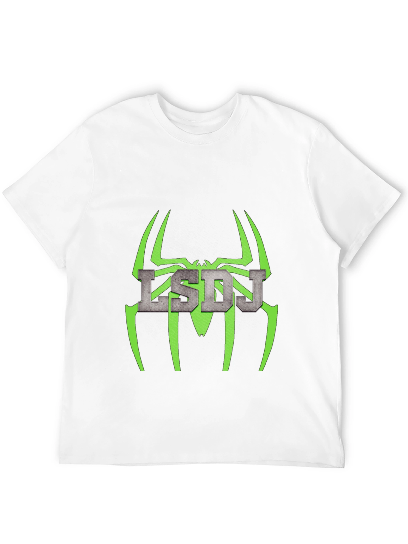 LSDJ Spider Graphic Black Tee - Gamer Style