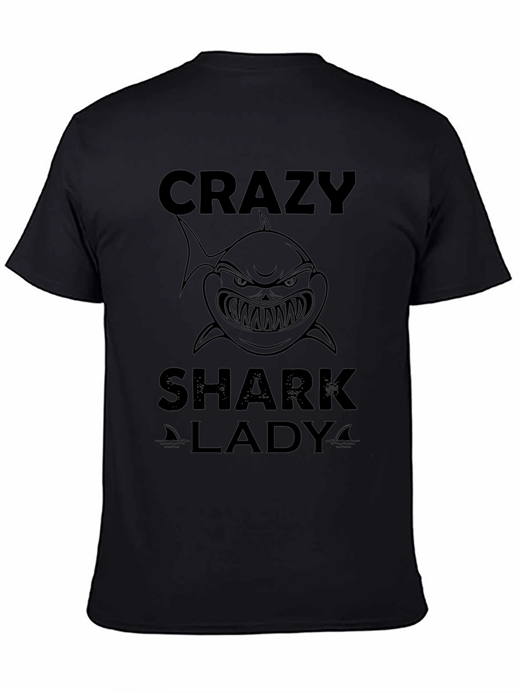 Crazy Shark Lady T-Shirt