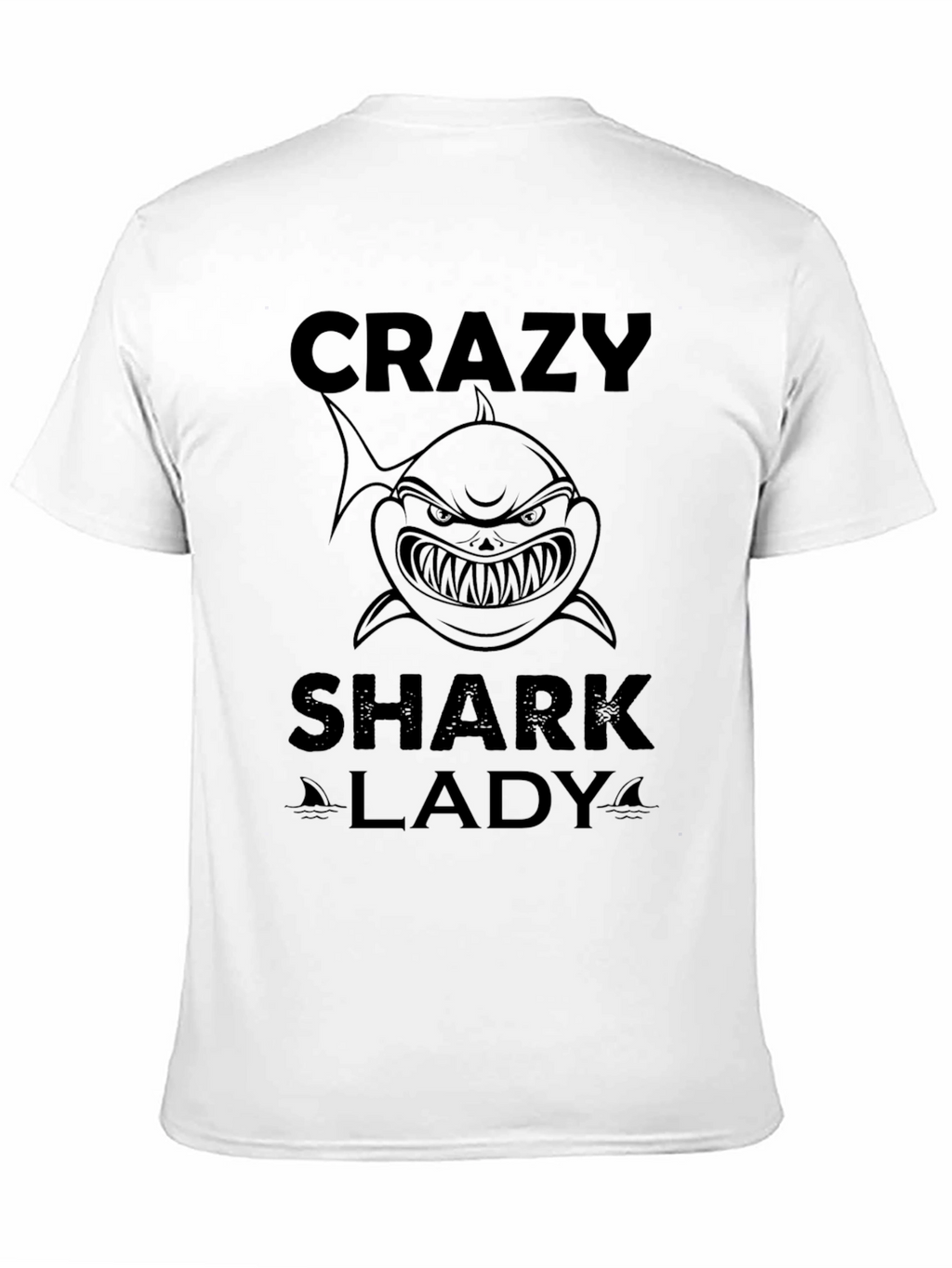 Crazy Shark Lady T-Shirt