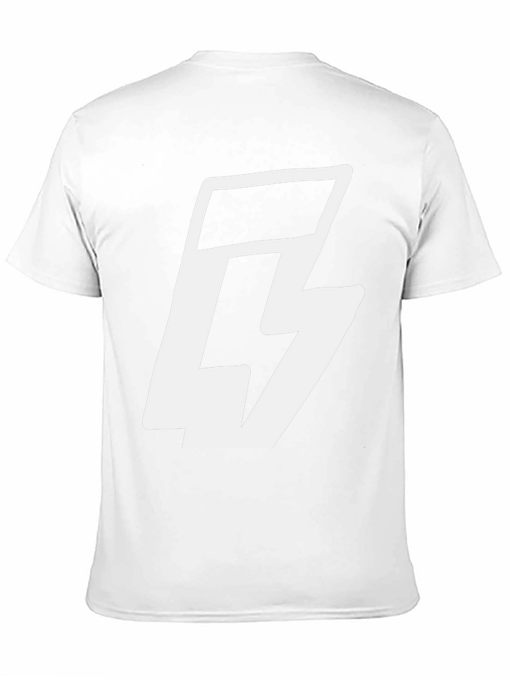 Bold Graphic Tee - Black T-Shirt with White Logo