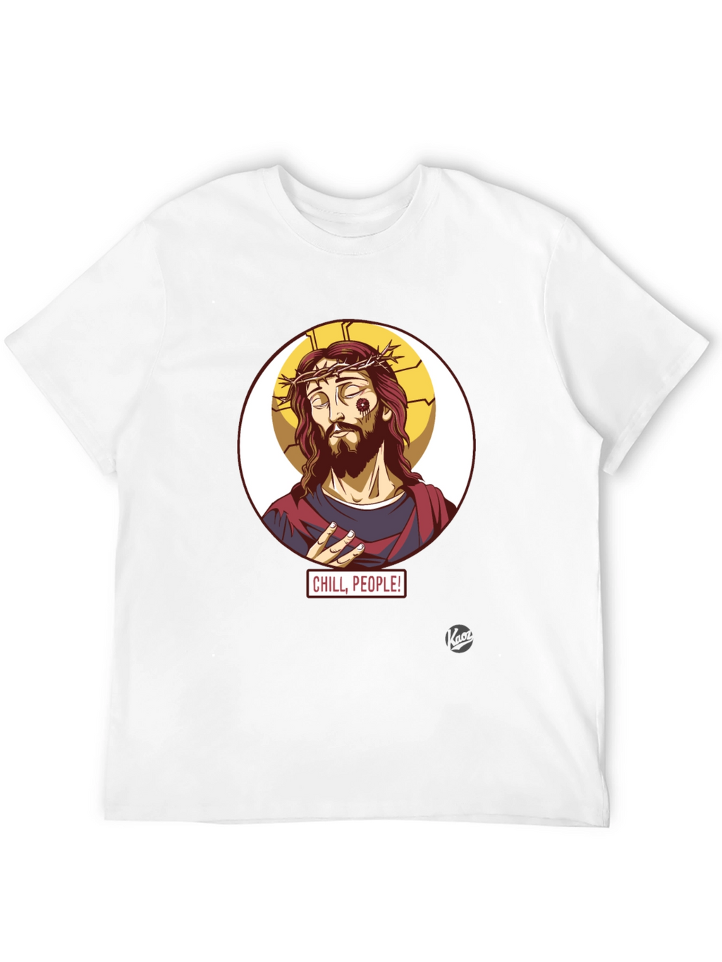 Chill People! Jesus T-Shirt - Cool Graphic Tee