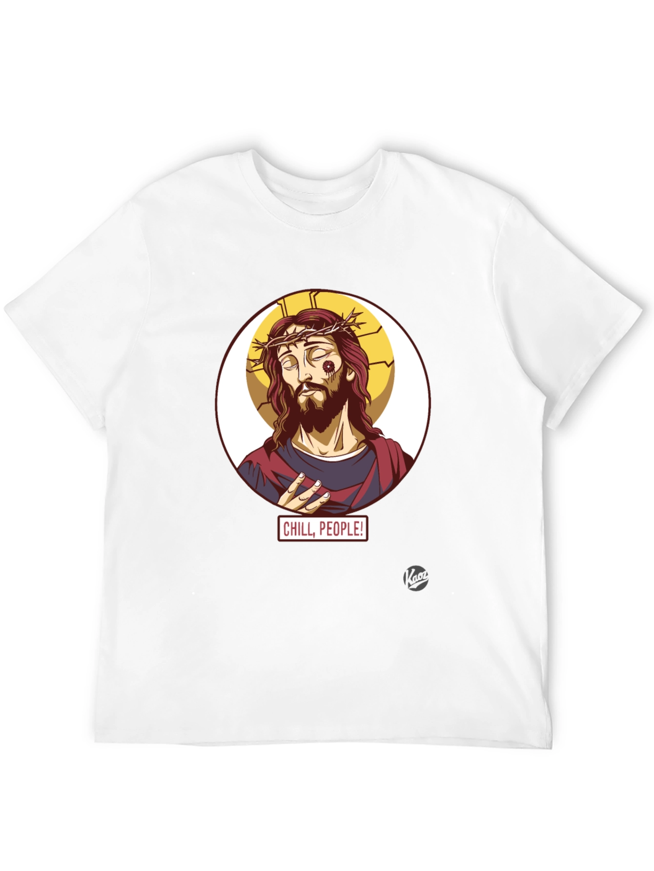 Chill People! Jesus T-Shirt - Cool Graphic Tee