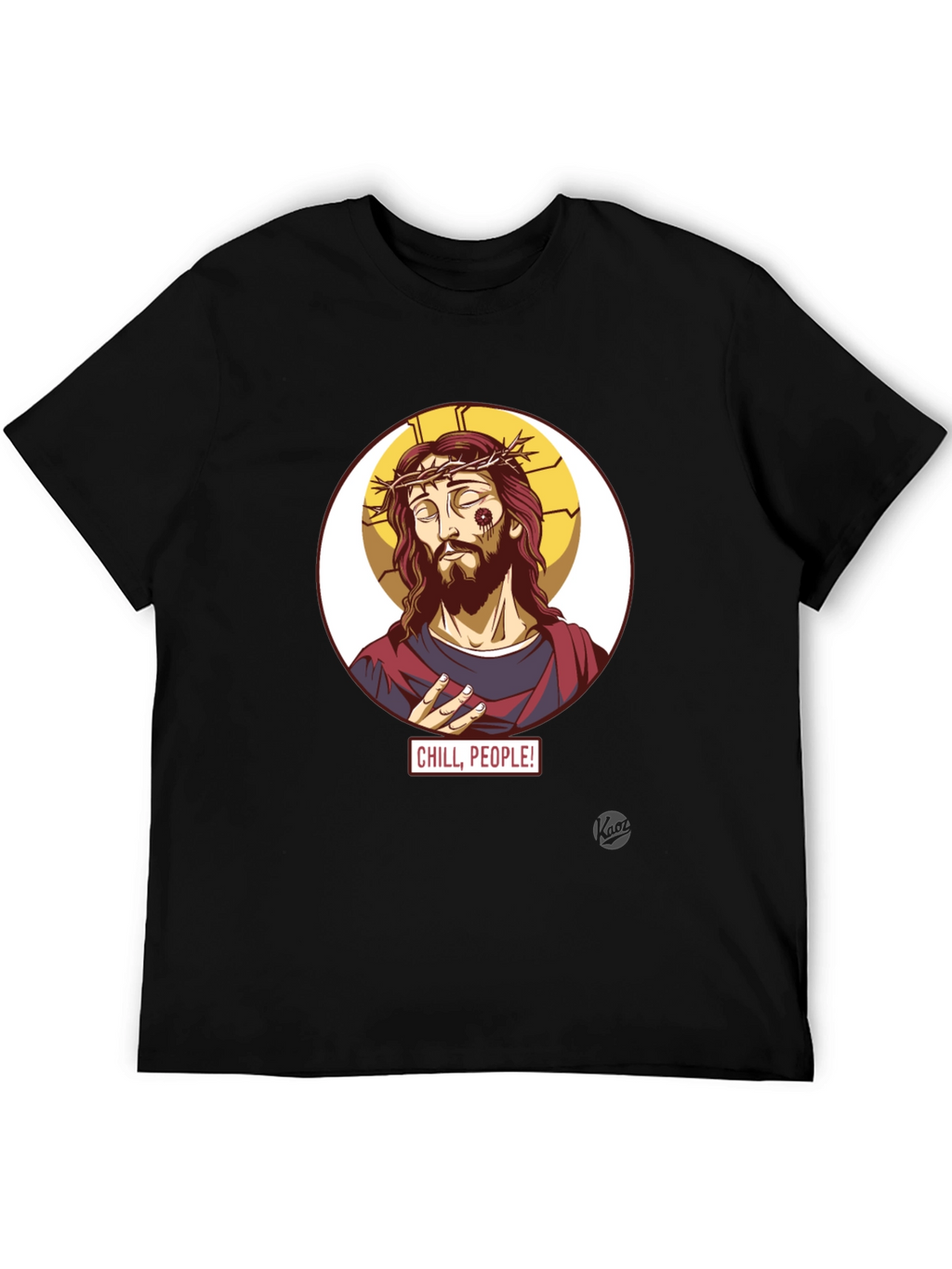 Chill People! Jesus T-Shirt - Cool Graphic Tee