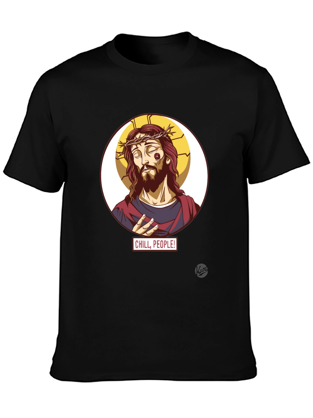 Chill People! Jesus T-Shirt - Cool Graphic Tee
