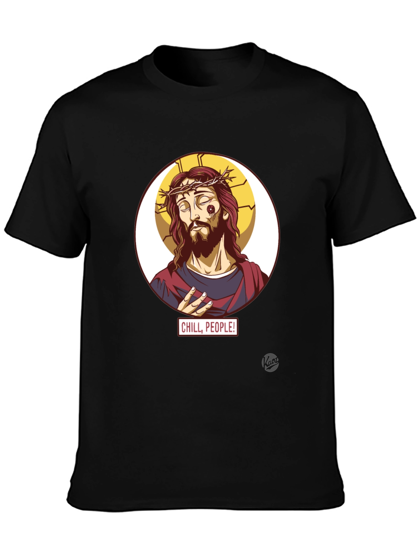 Chill People! Jesus T-Shirt - Cool Graphic Tee