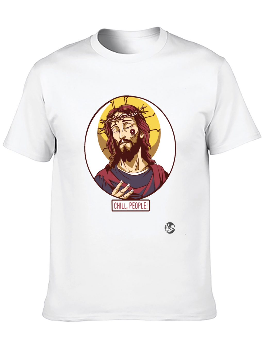 Chill People! Jesus T-Shirt - Cool Graphic Tee