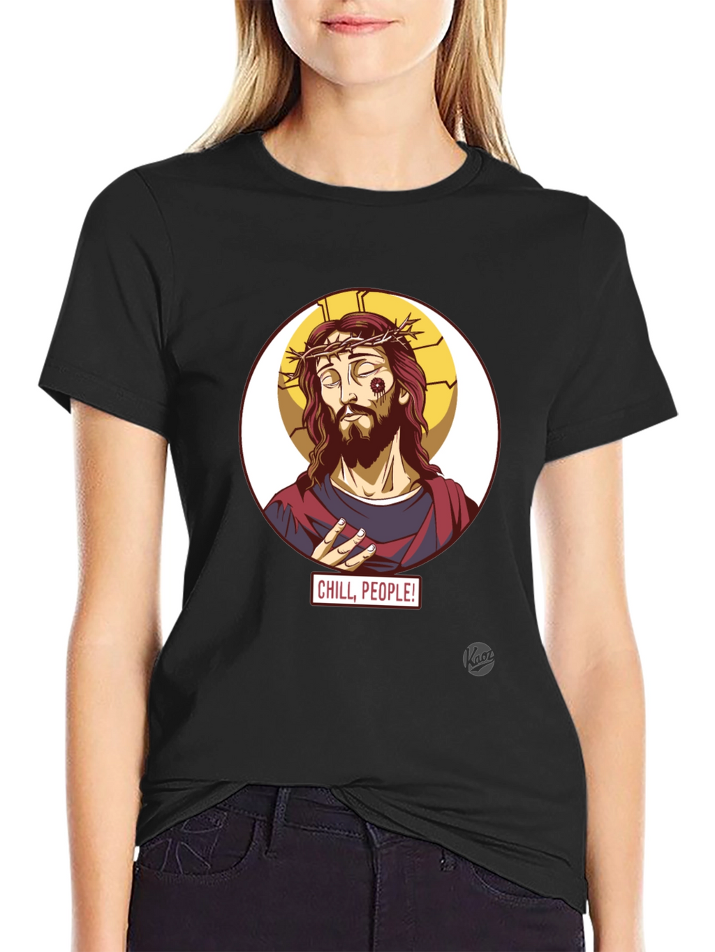 Chill People! Jesus T-Shirt - Cool Graphic Tee