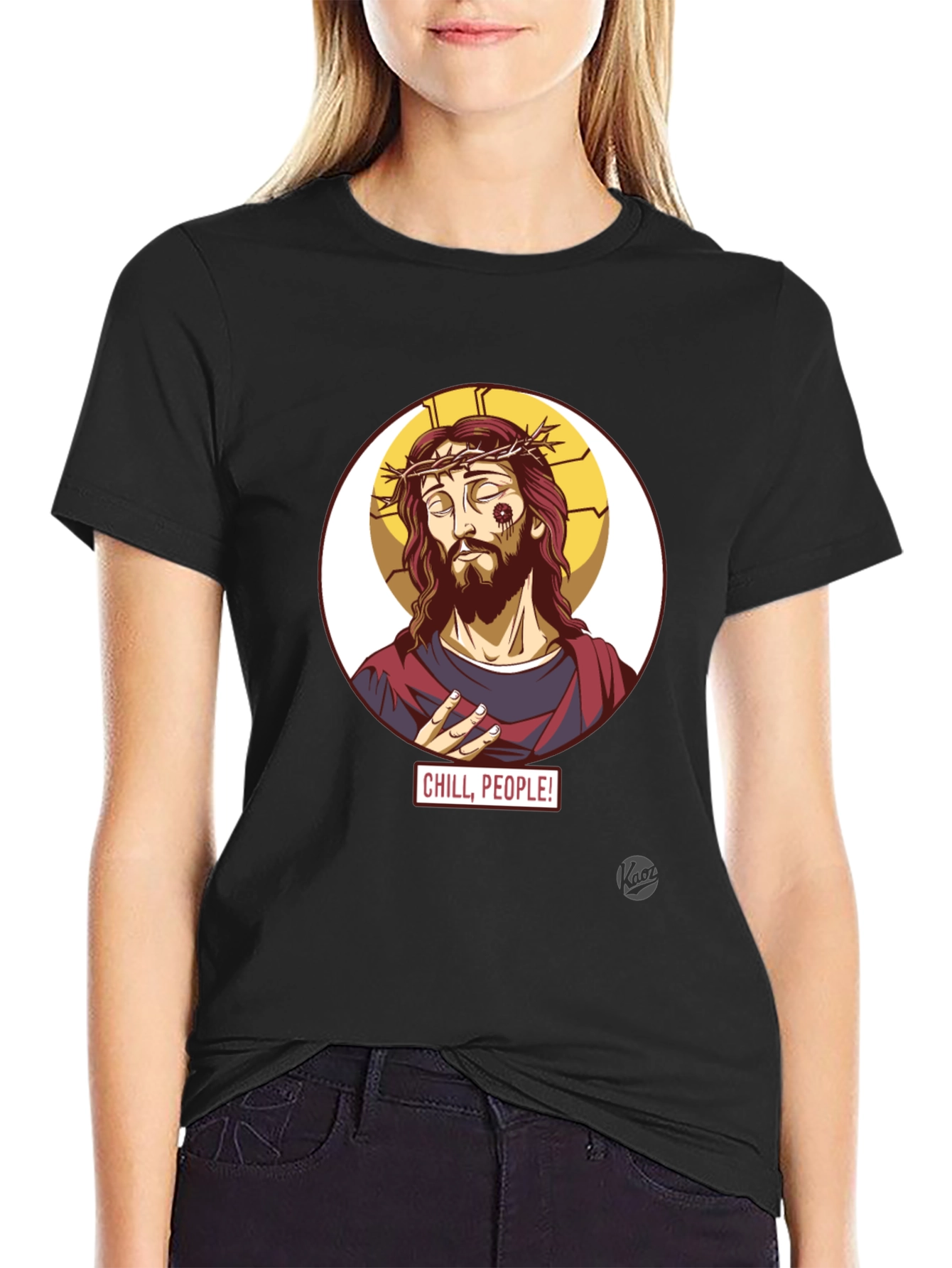 Chill People! Jesus T-Shirt - Cool Graphic Tee