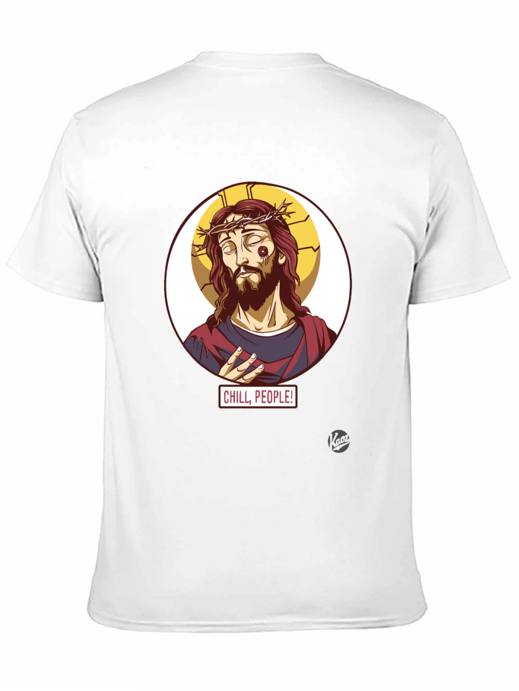 Chill People! Jesus T-Shirt - Cool Graphic Tee
