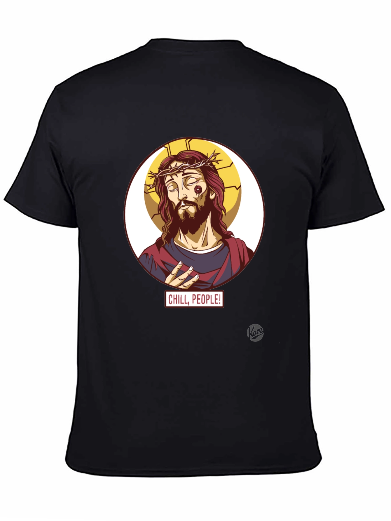 Chill People! Jesus T-Shirt - Cool Graphic Tee