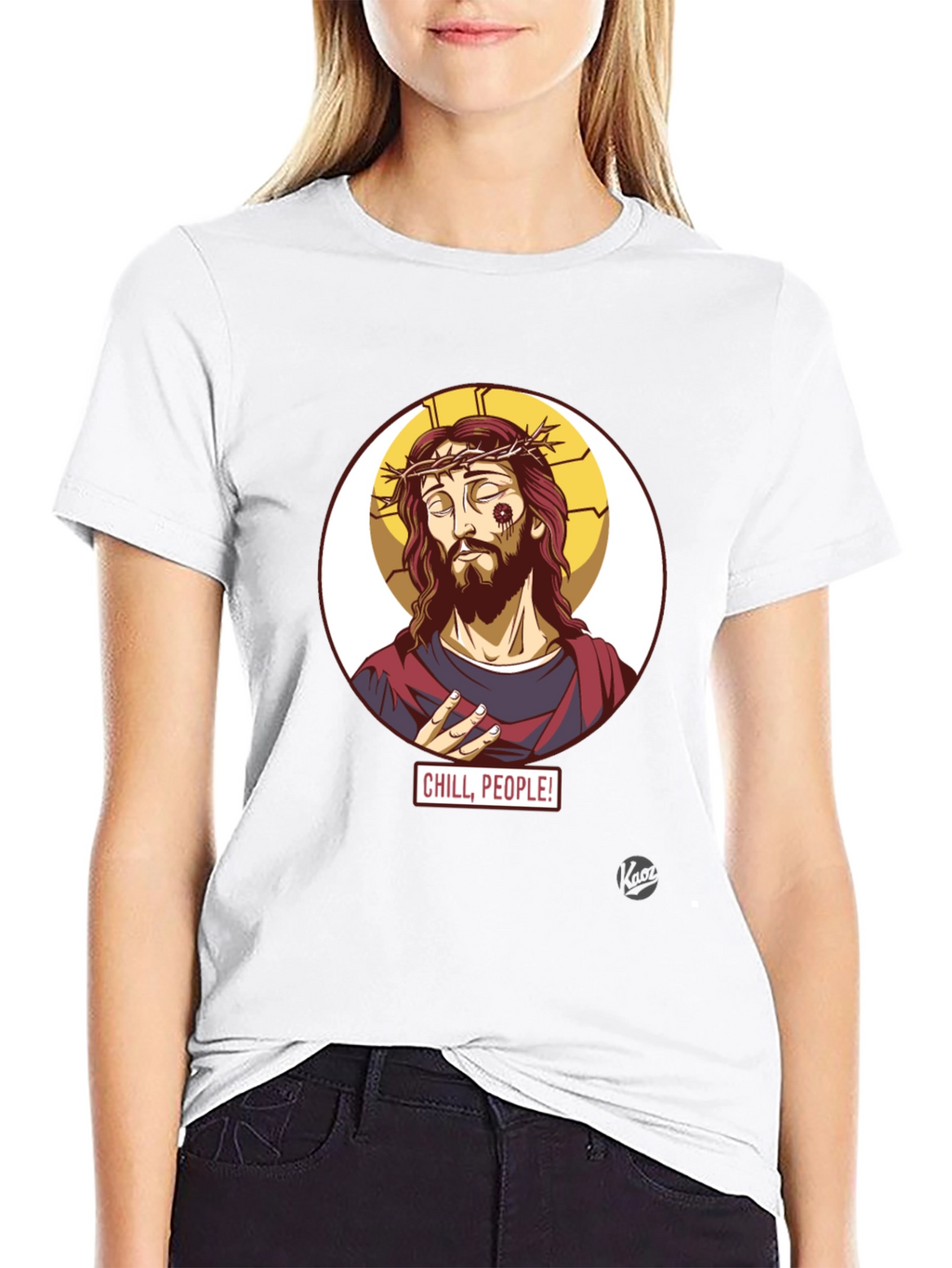 Chill People! Jesus T-Shirt - Cool Graphic Tee