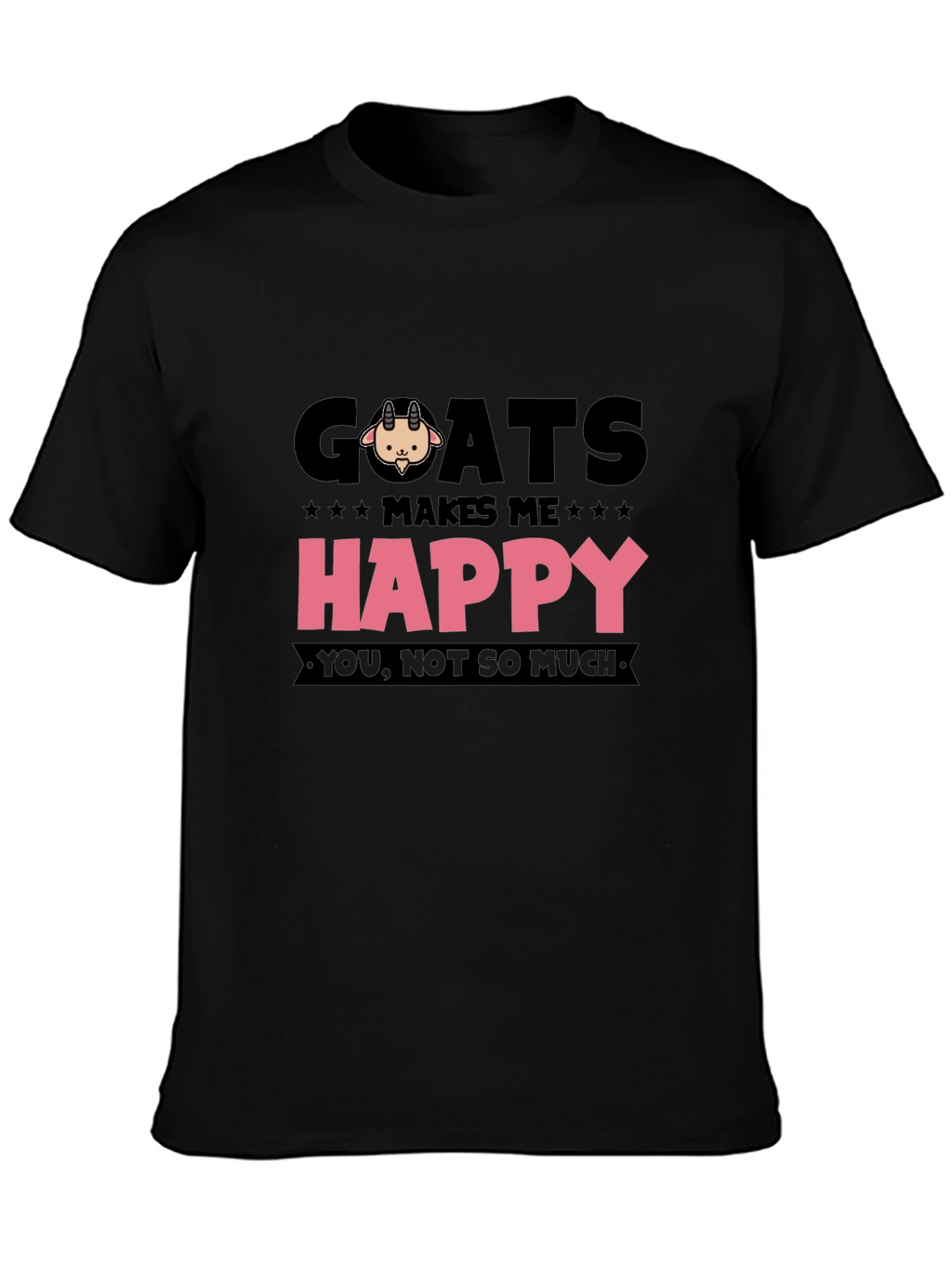 Goats Make Me Happy T-Shirt