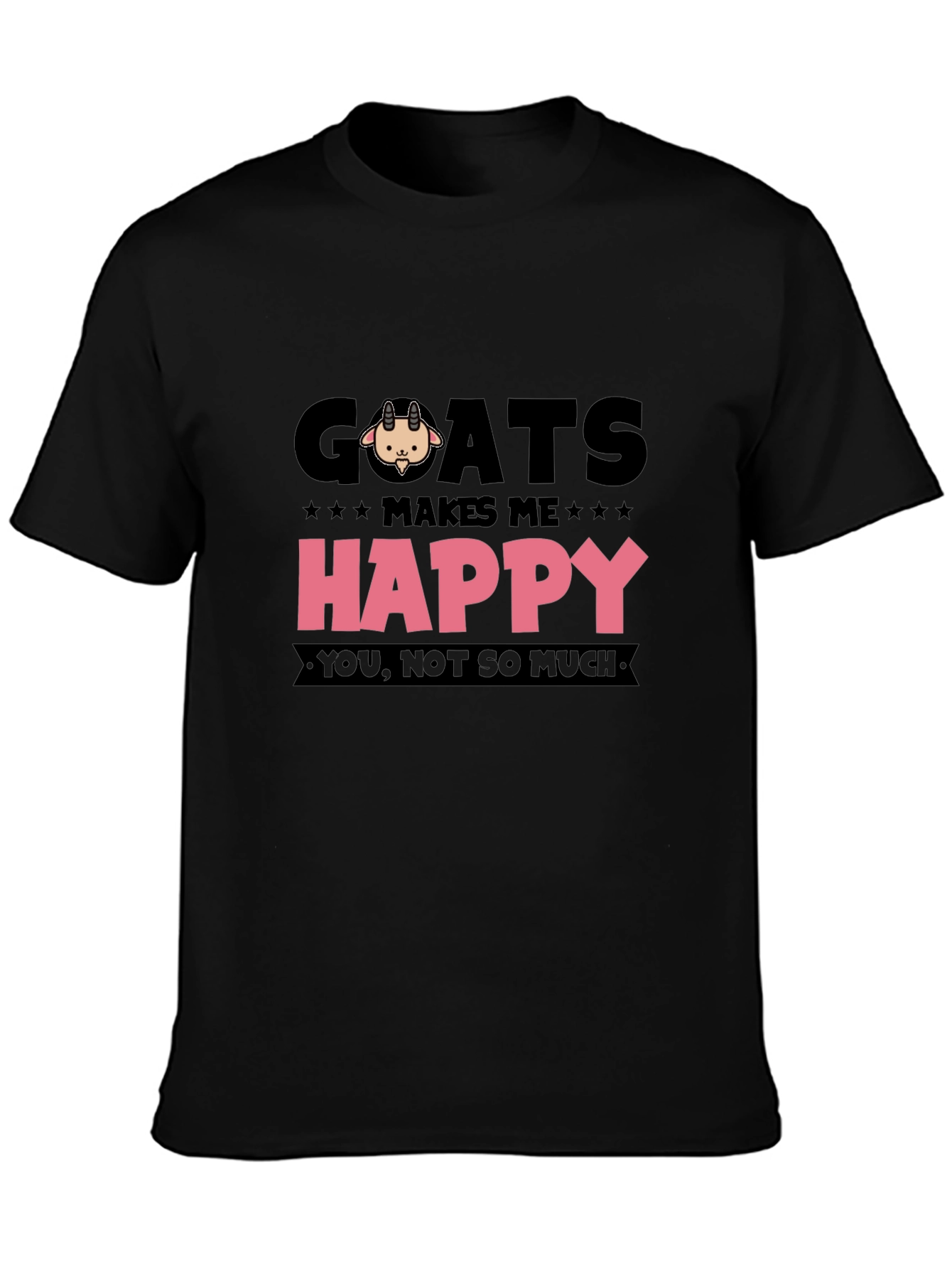 Goats Make Me Happy T-Shirt