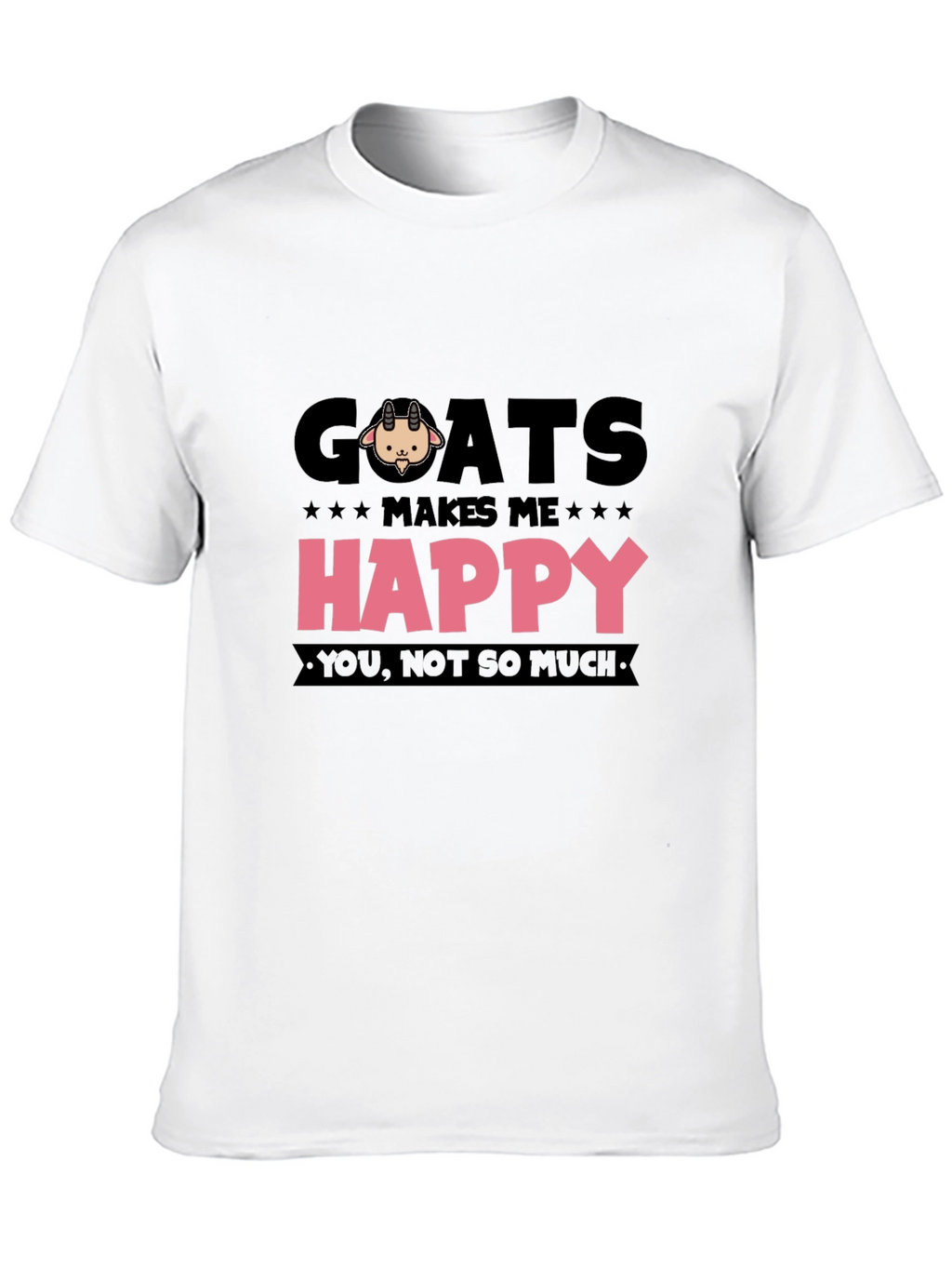 Goats Make Me Happy T-Shirt