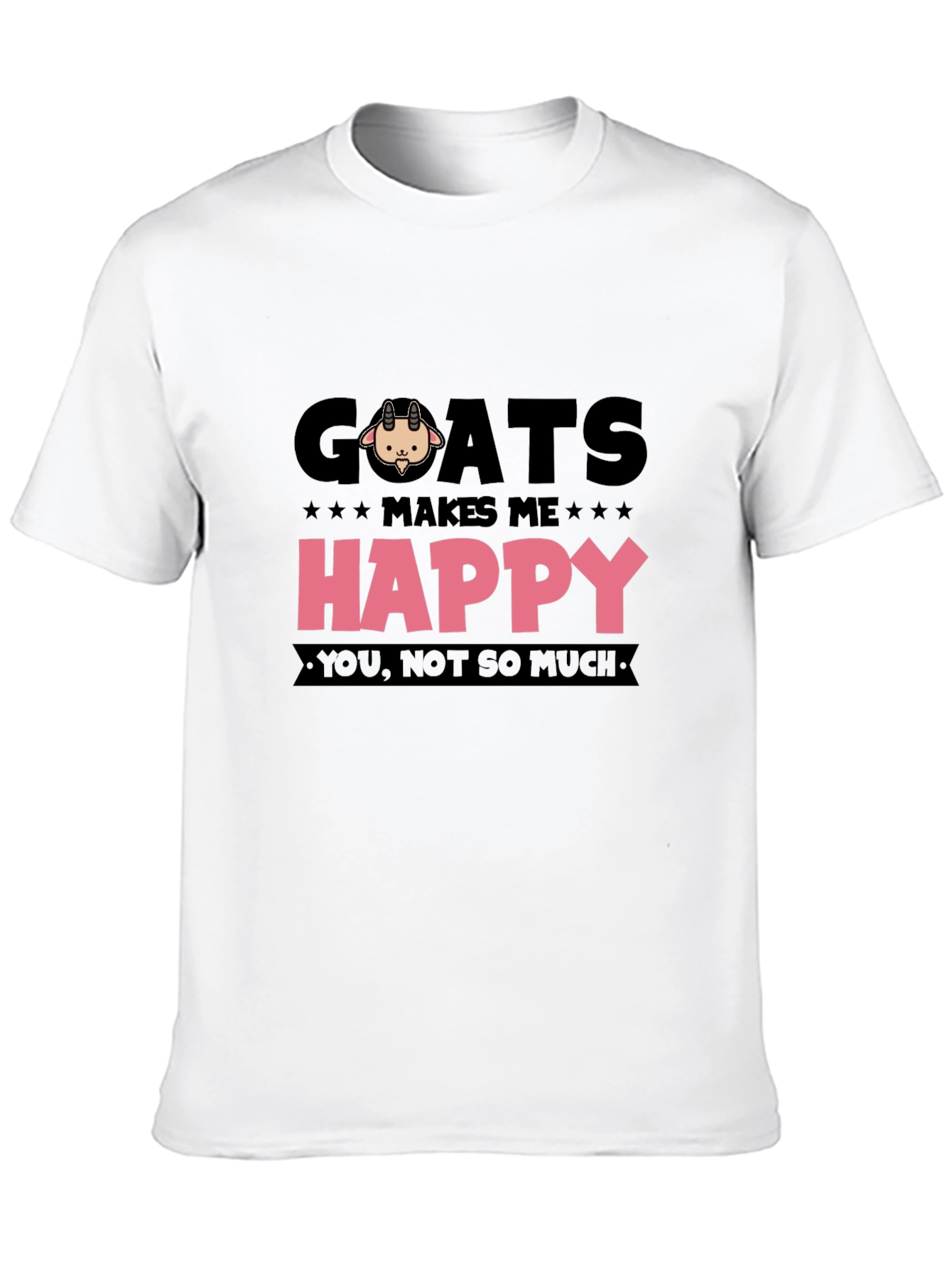 Goats Make Me Happy T-Shirt