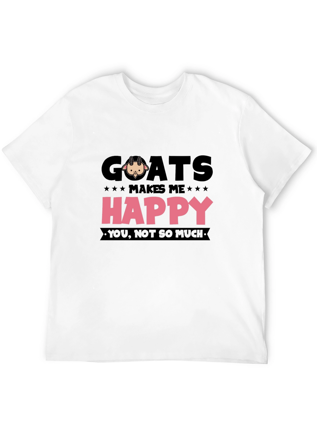 Goats Make Me Happy T-Shirt
