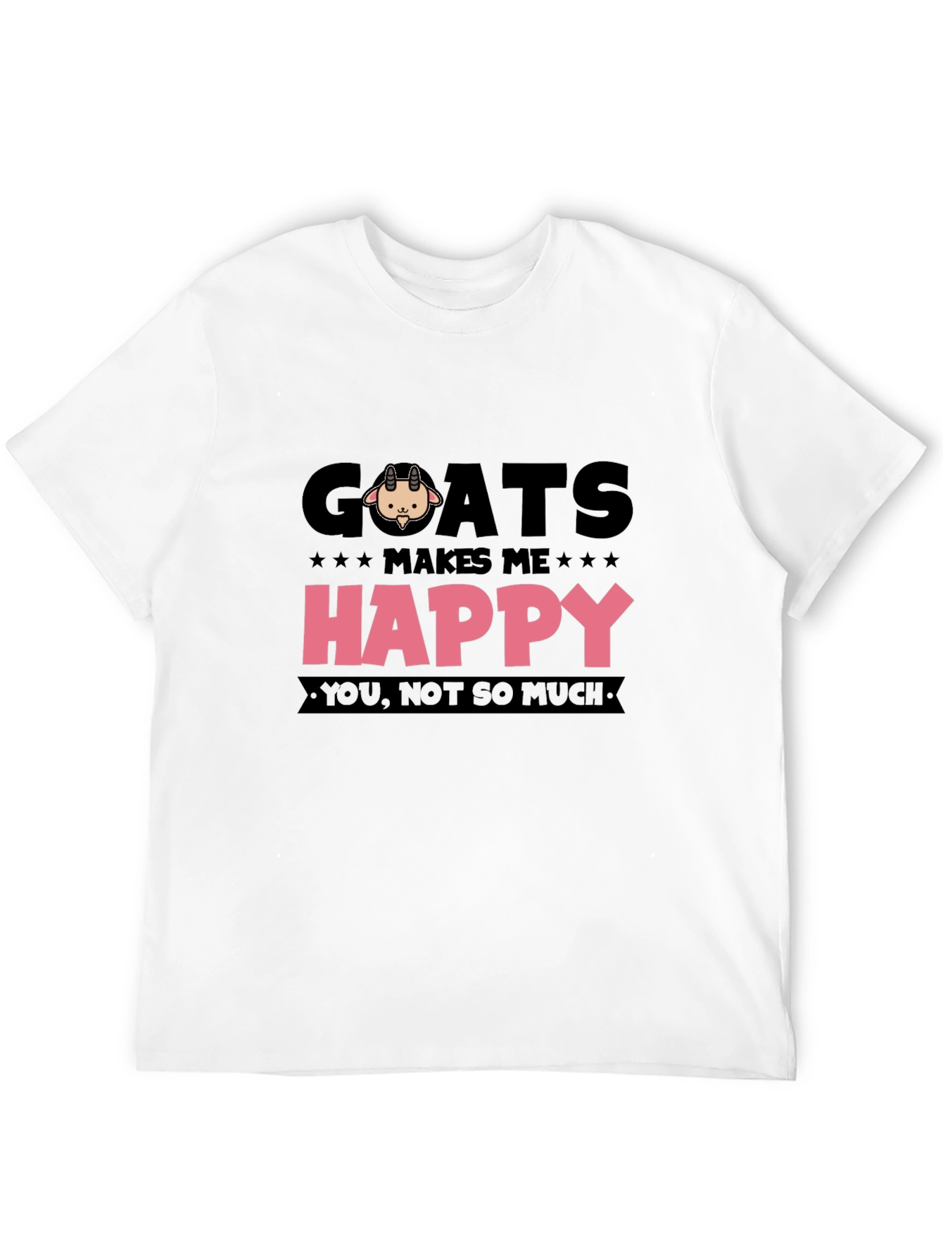 Goats Make Me Happy T-Shirt