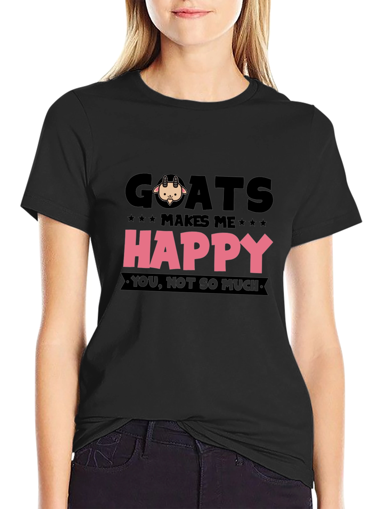 Goats Make Me Happy T-Shirt