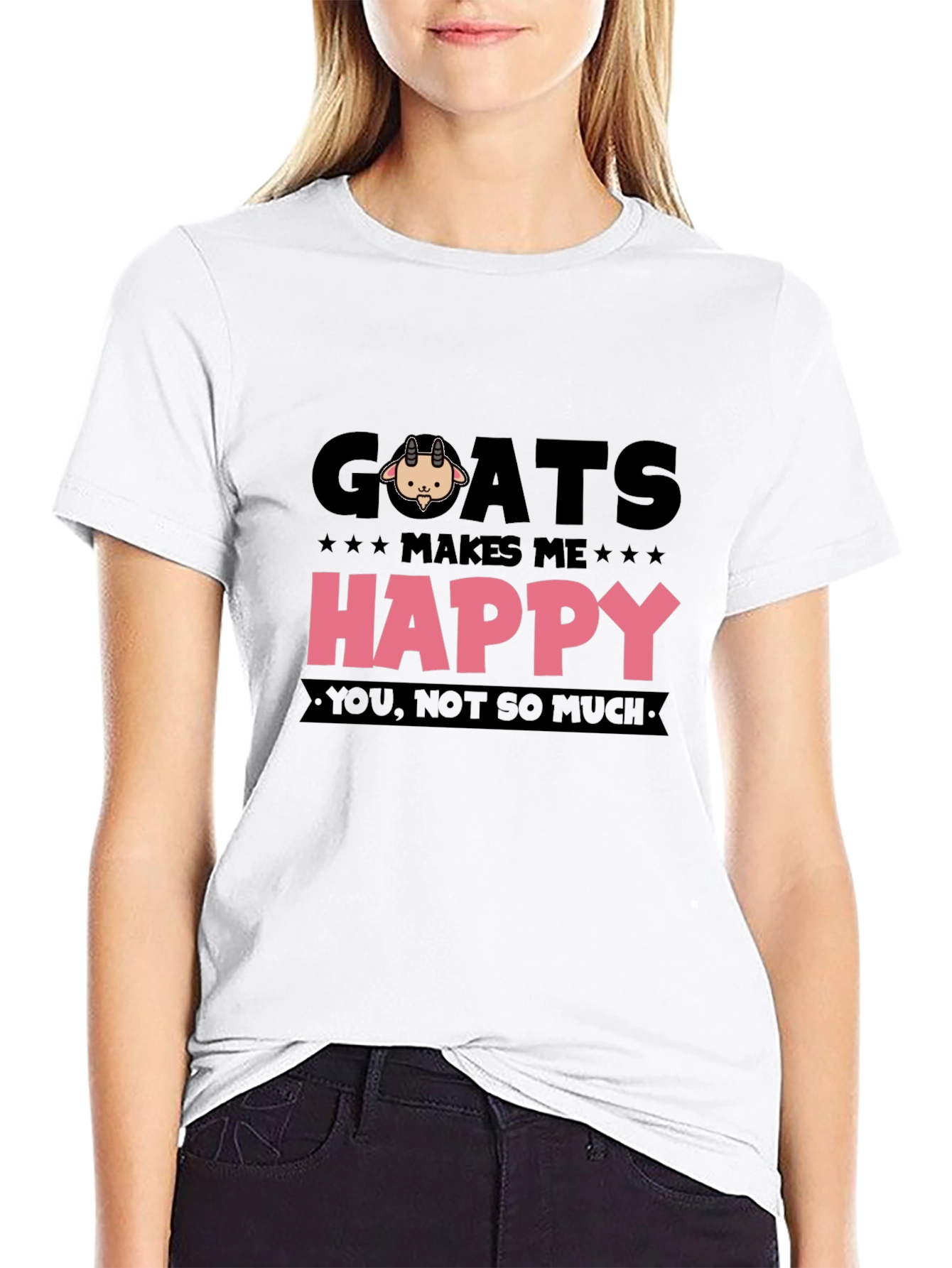 Goats Make Me Happy T-Shirt