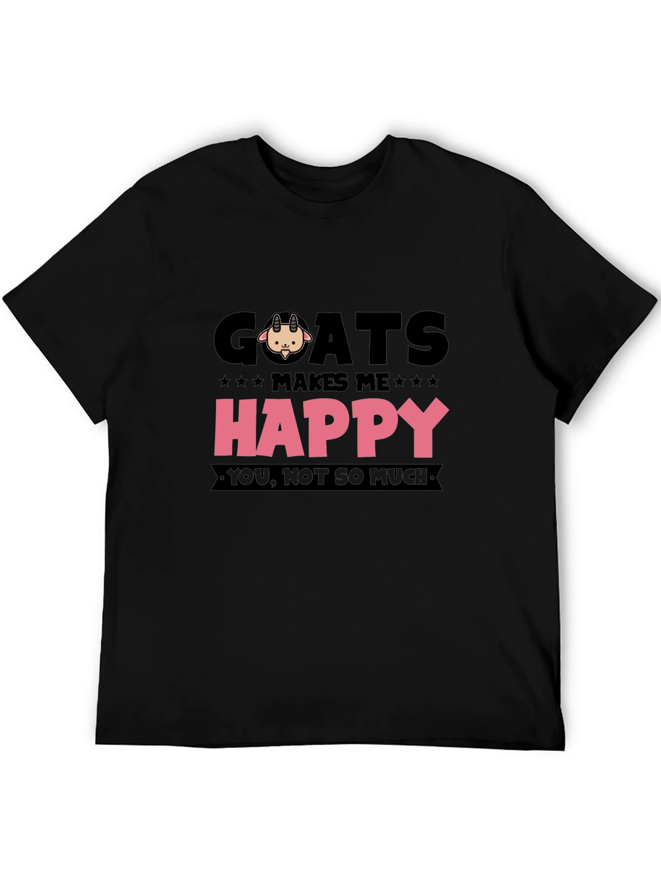 Goats Make Me Happy T-Shirt