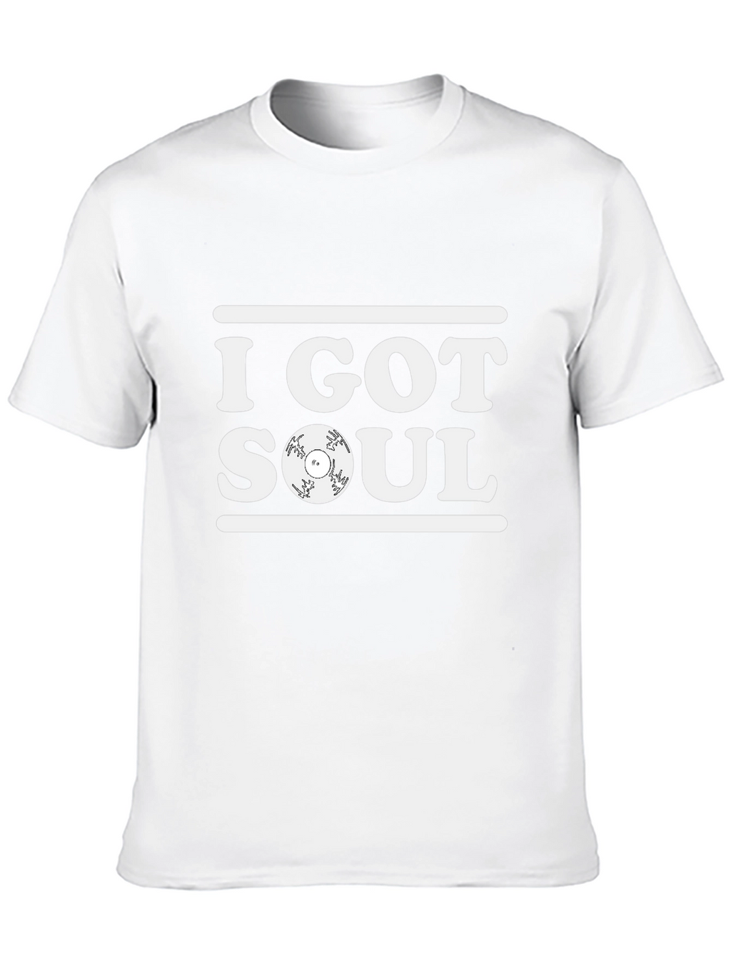 I Got Soul Graphic Tee - Black Cotton T-Shirt