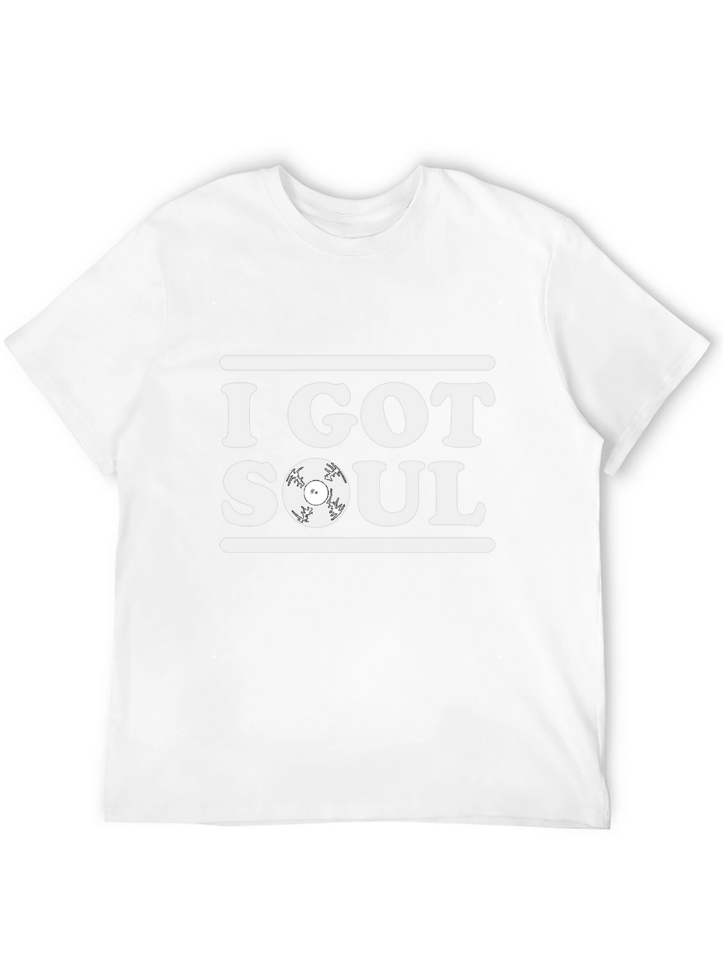 I Got Soul Graphic Tee - Black Cotton T-Shirt