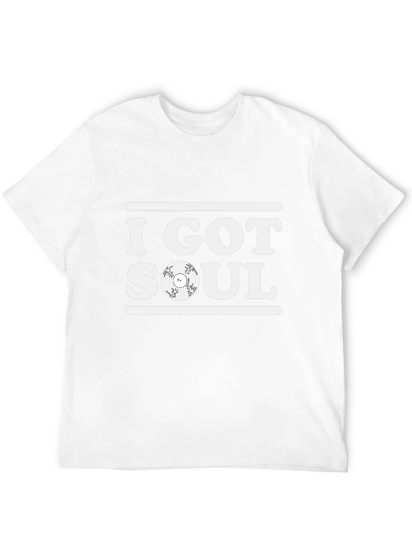 I Got Soul Graphic Tee - Black Cotton T-Shirt