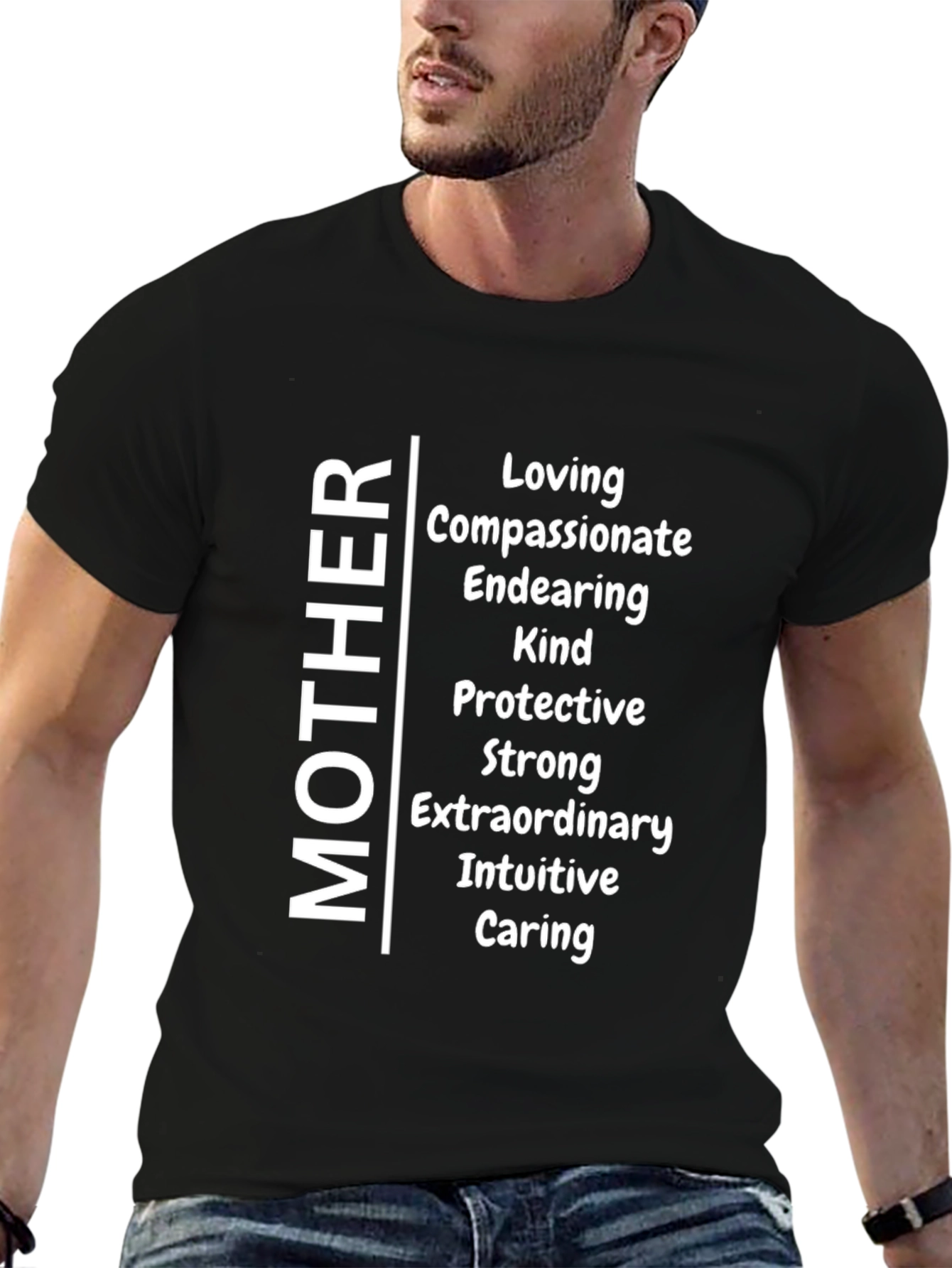 Mother Definition Black Graphic Tee