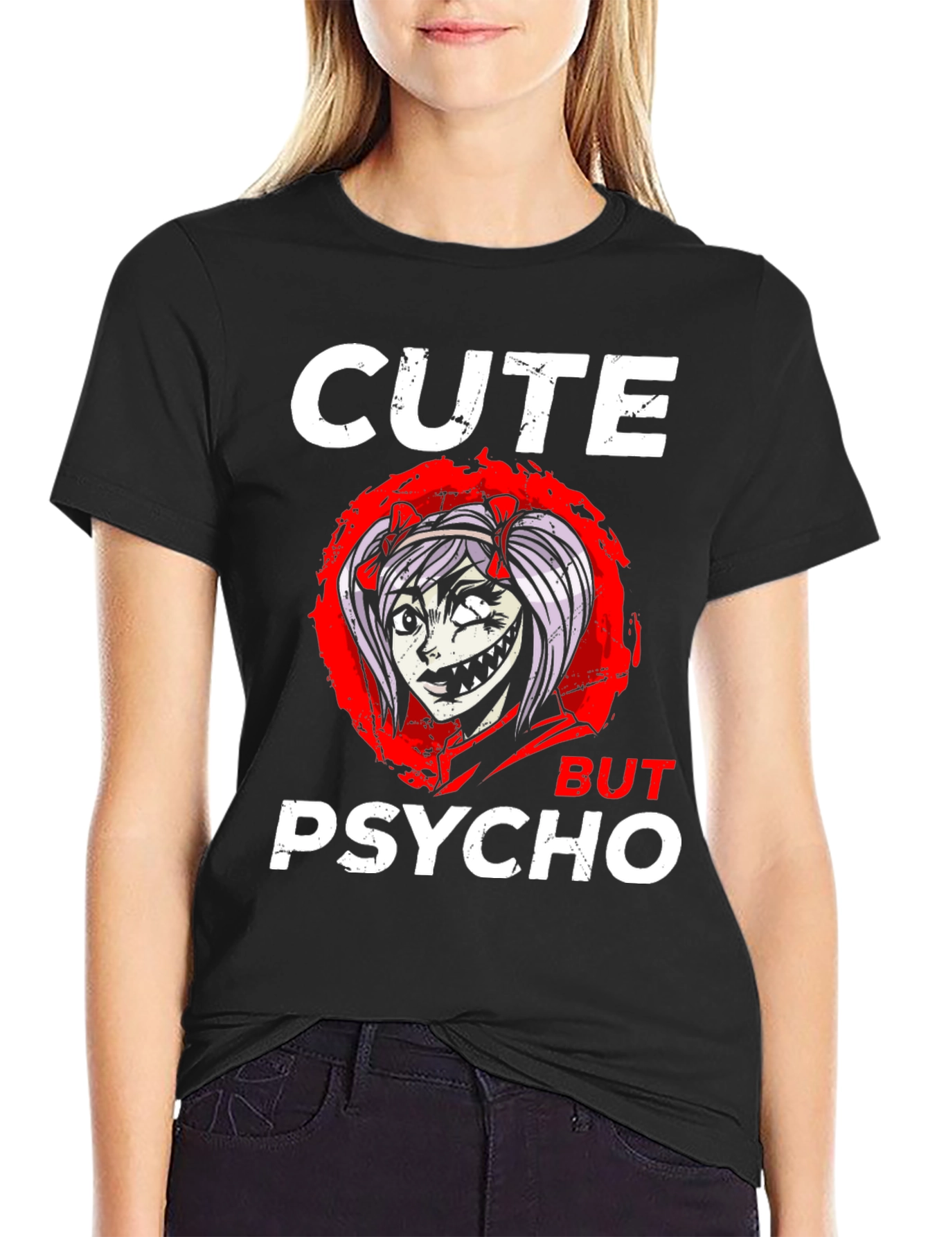 Cute But Psycho Graphic Tee