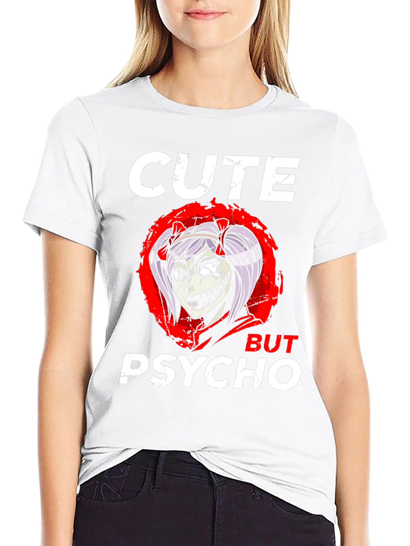 Cute But Psycho Graphic Tee