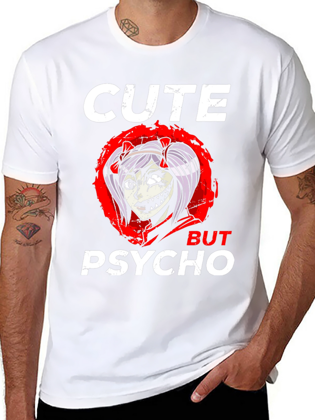Cute But Psycho Graphic Tee