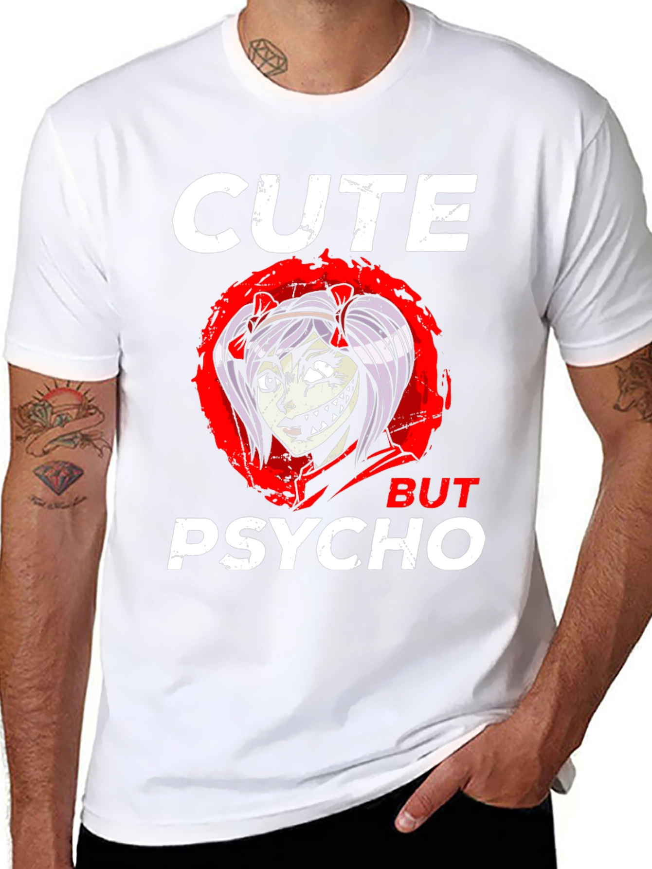 Cute But Psycho Graphic Tee