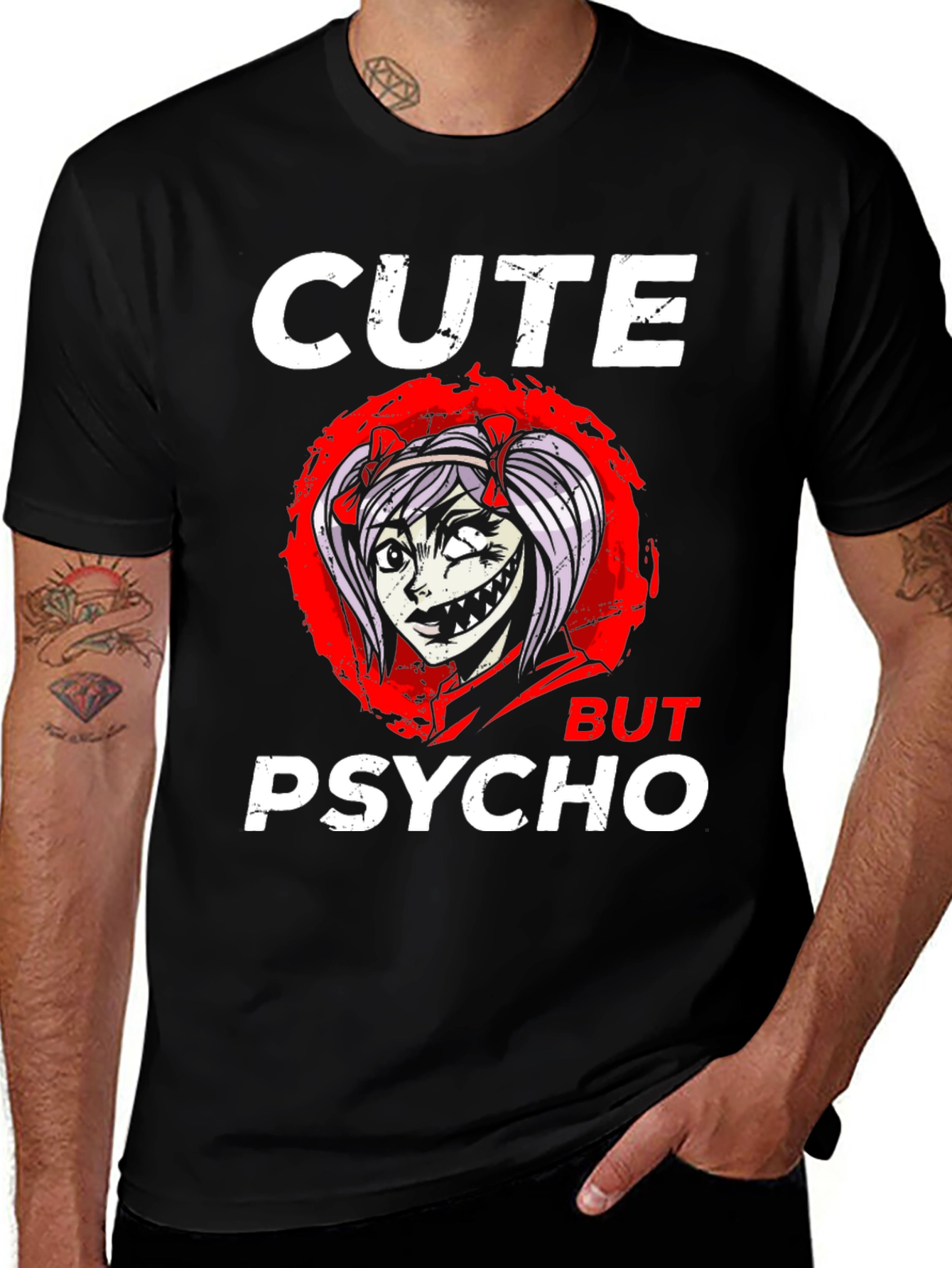 Cute But Psycho Graphic Tee