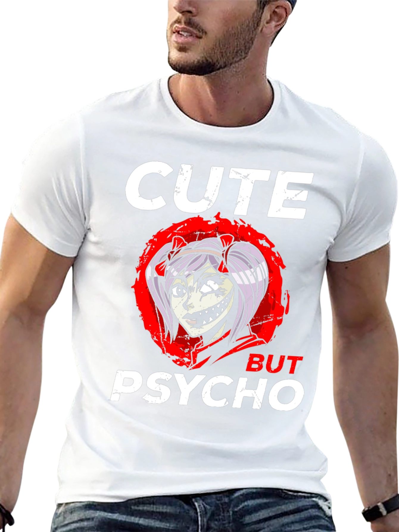 Cute But Psycho Graphic Tee