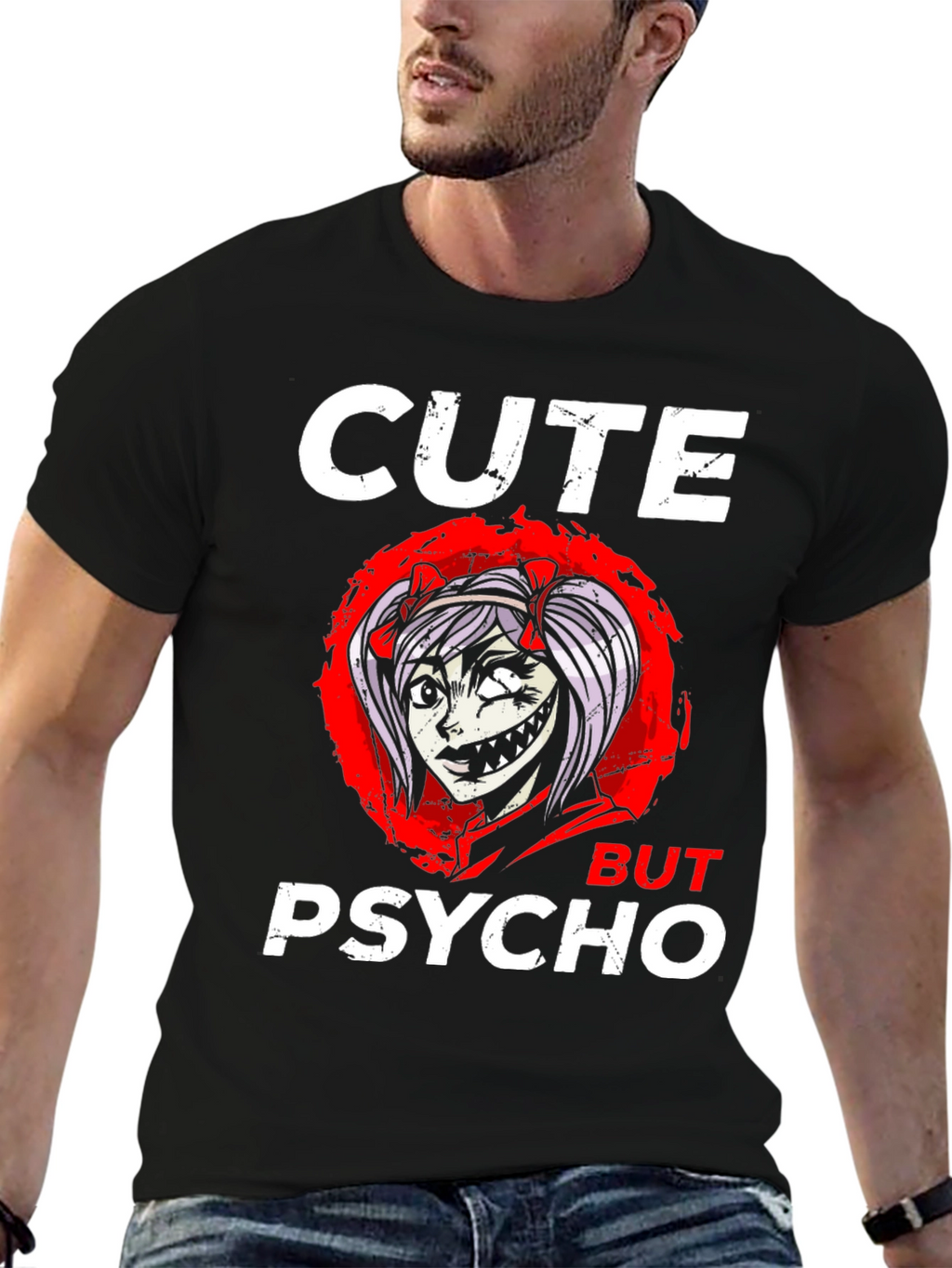 Cute But Psycho Graphic Tee
