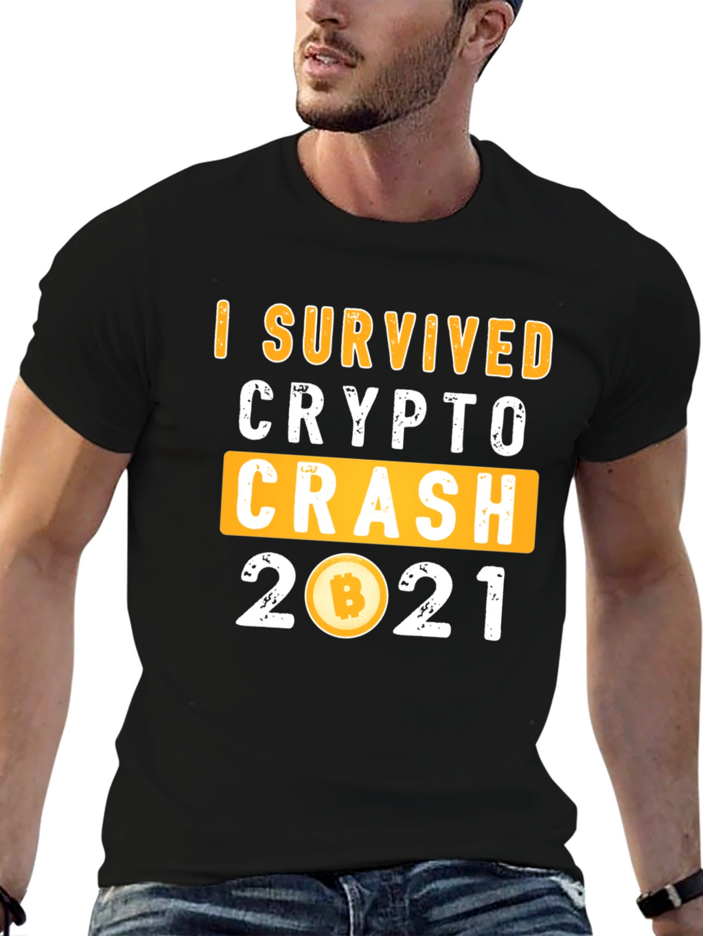 I Survived Crypto Crash 2021 T-Shirt