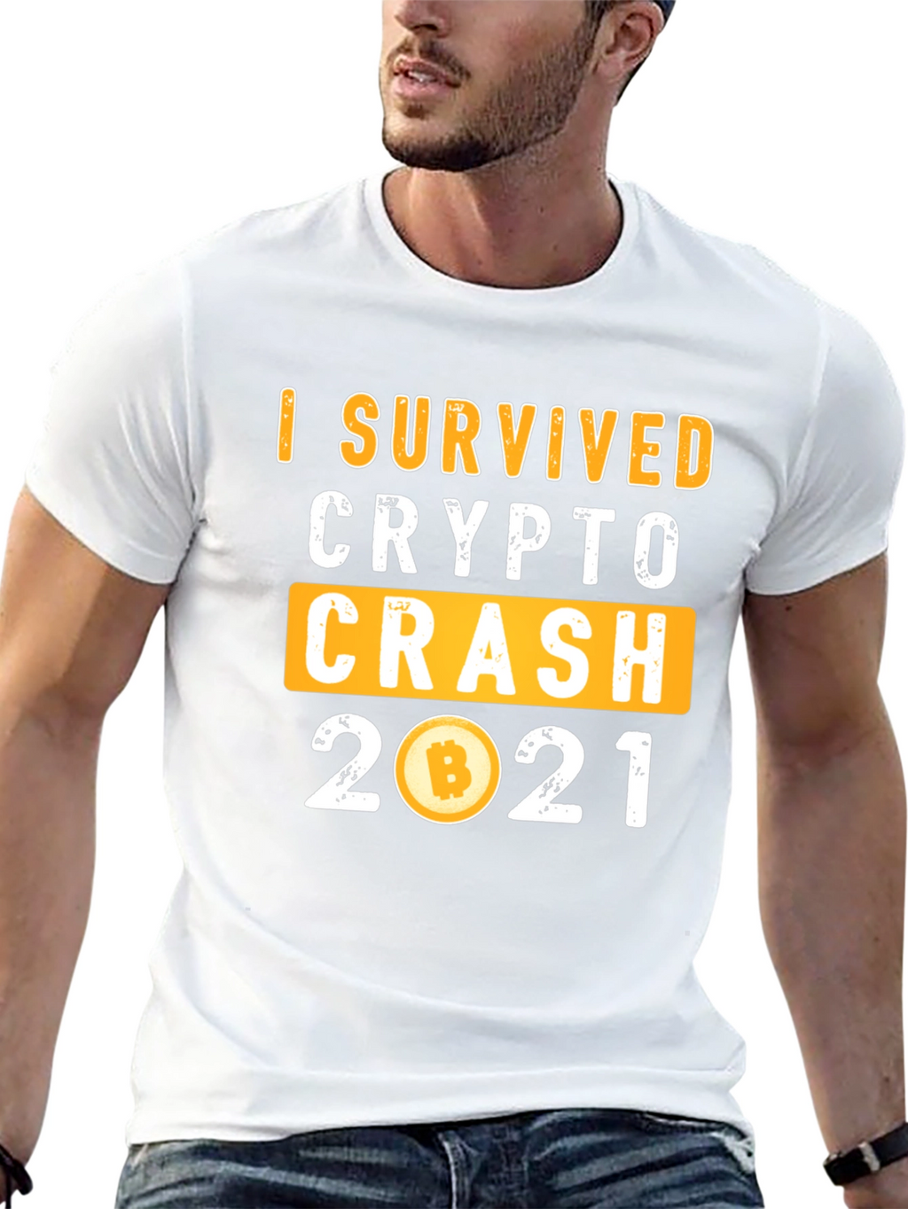 I Survived Crypto Crash 2021 T-Shirt